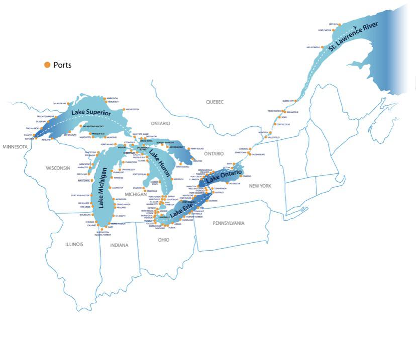 He anyone ever sailed the Great Lakes Waterway? What was your