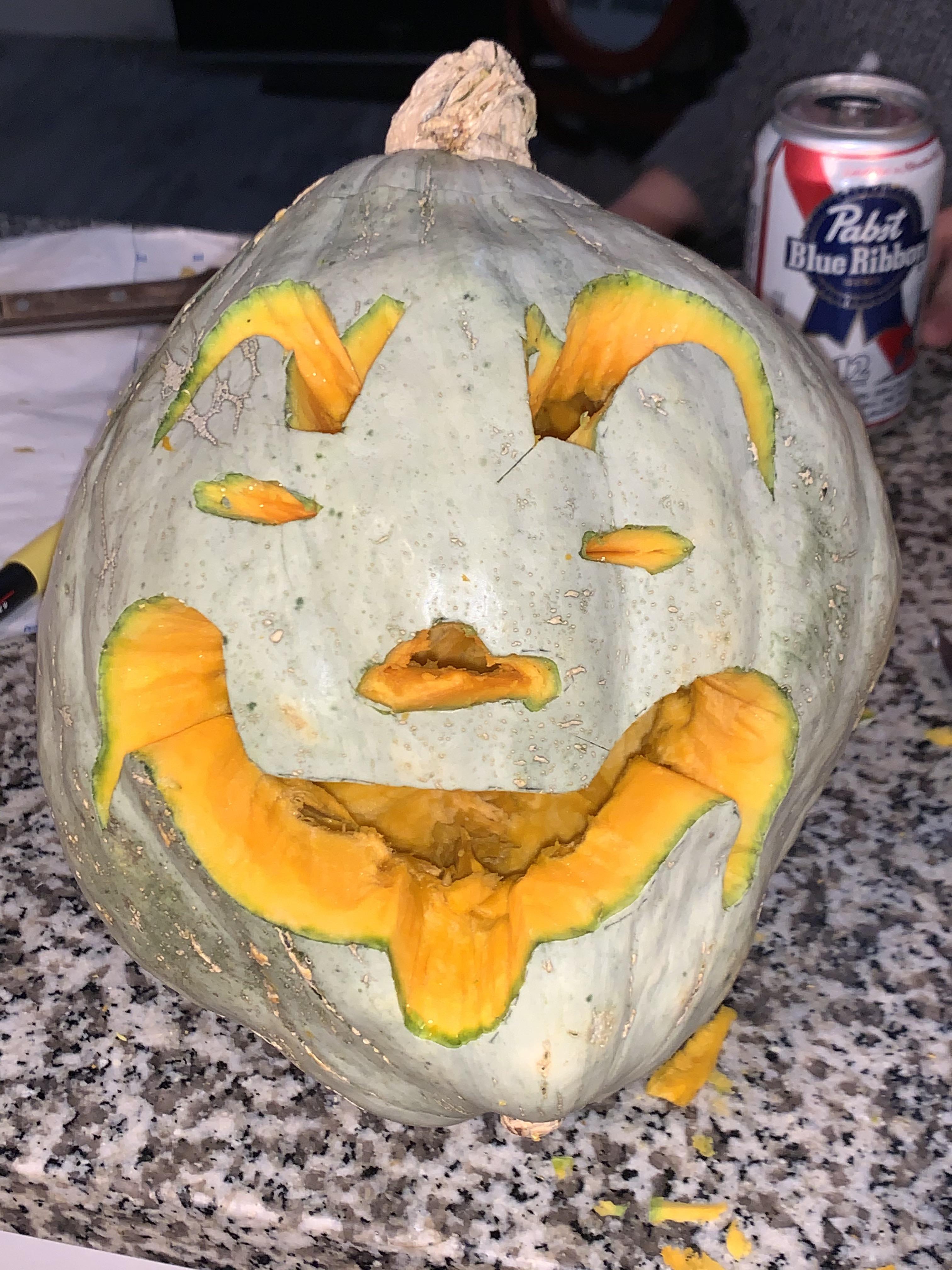 The Shaggy 2 Dope pumpkin I carved today! MWCL r/juggalo