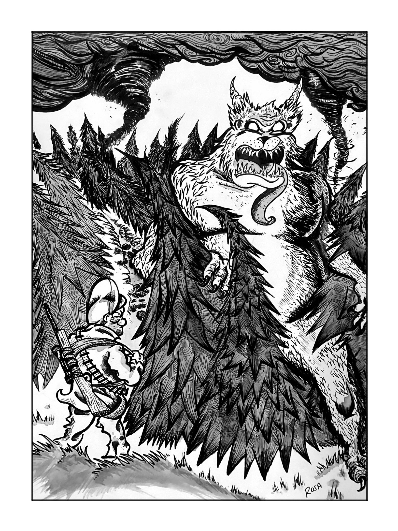 Hunting the devil that summons cyclones. (Fudd v Tazz) r/MeatCanyon