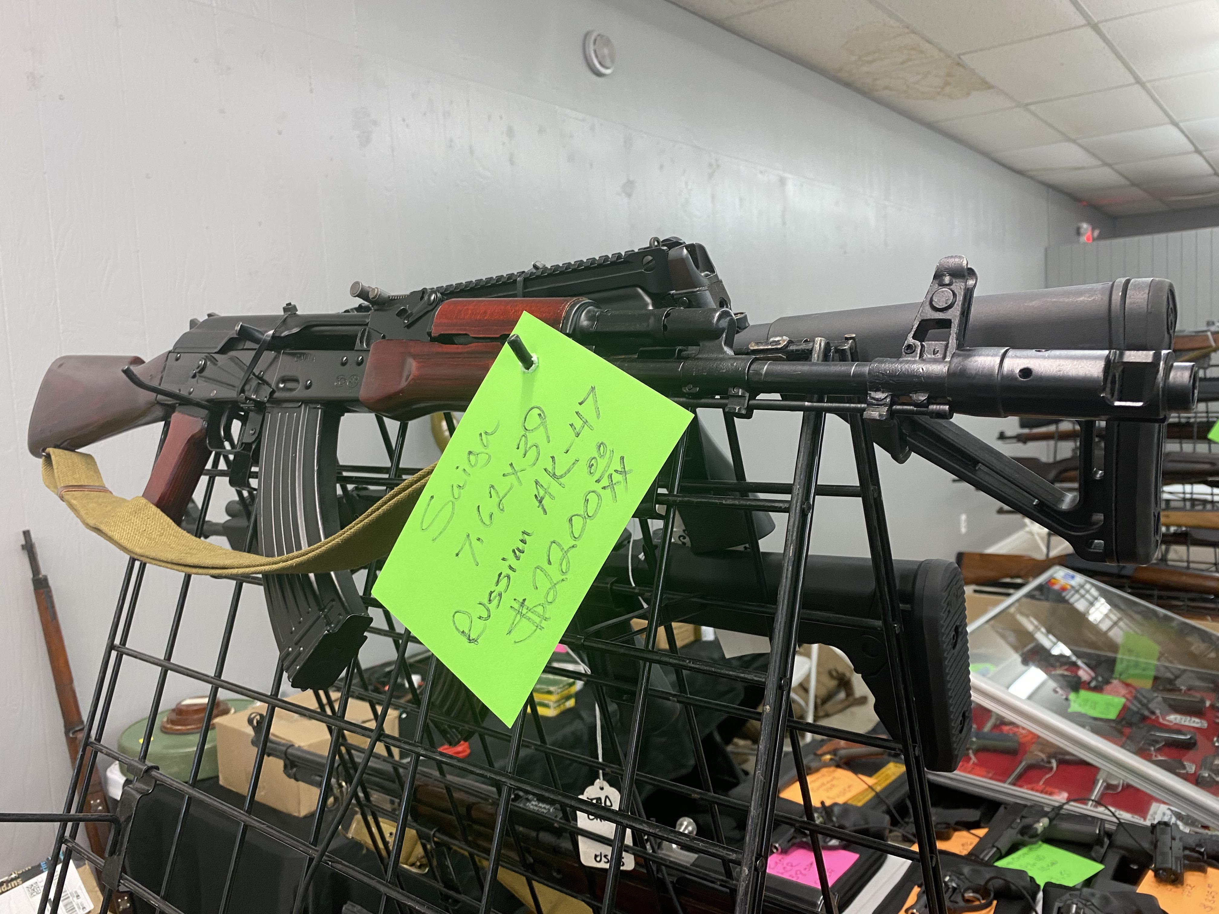 Saiga conversion with wood furniture. r/ak47