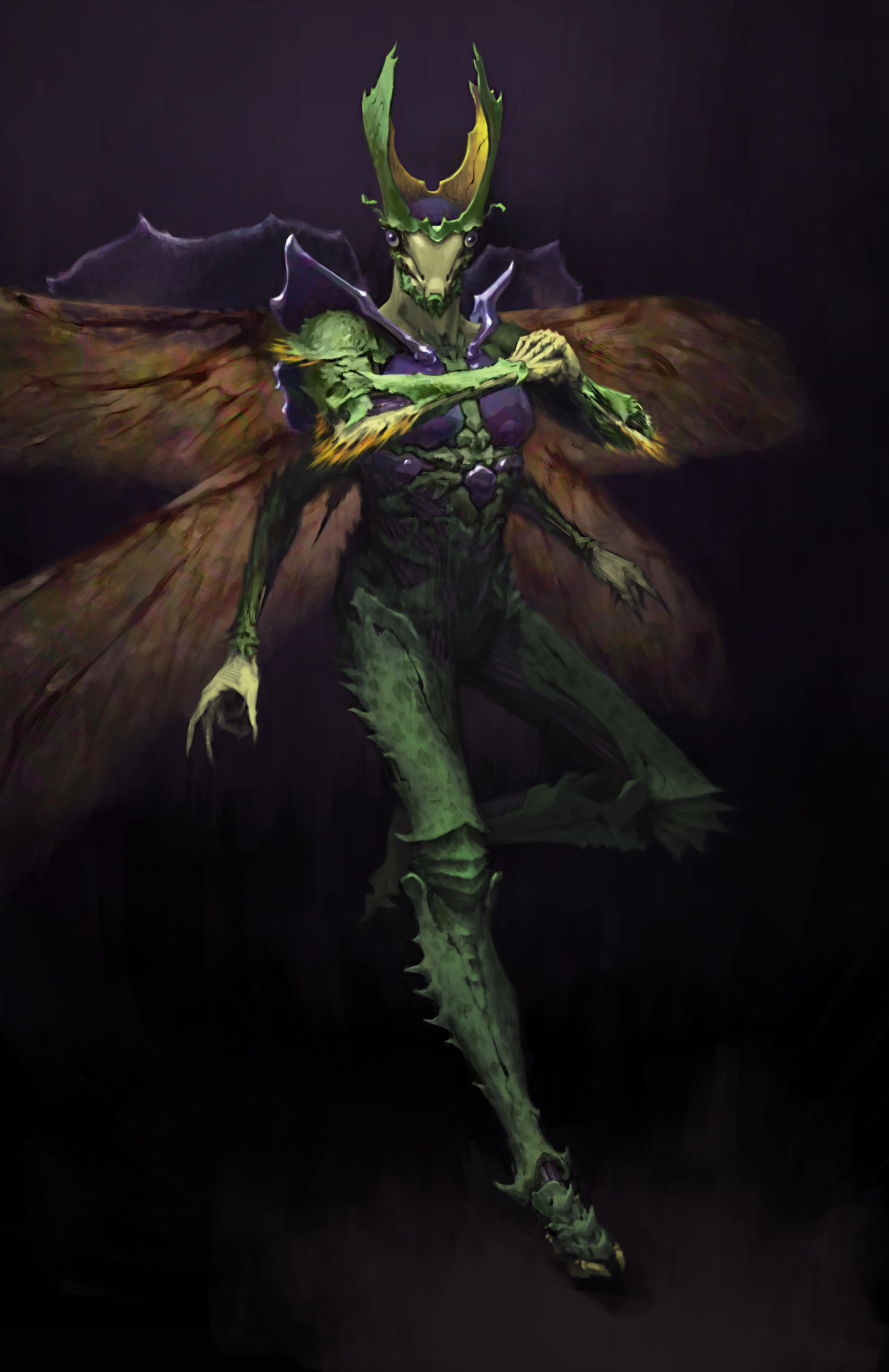 Perfect Cell, redesign by me (fanart) dbz
