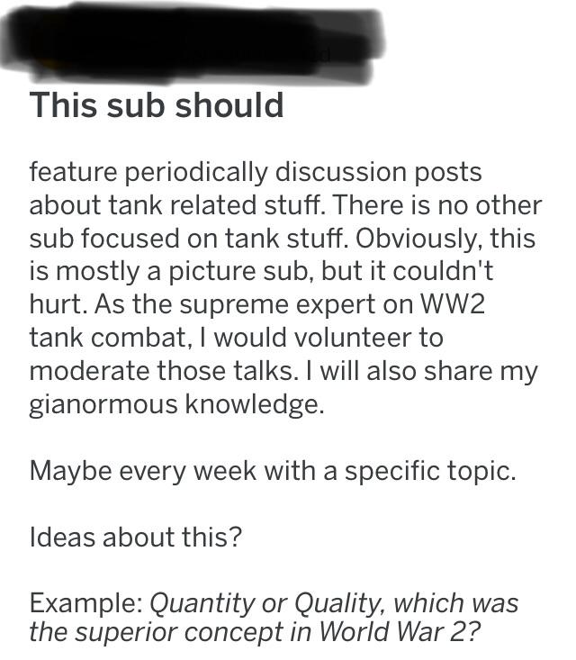 The supreme expert offers his gianormous knowledge iamverysmart