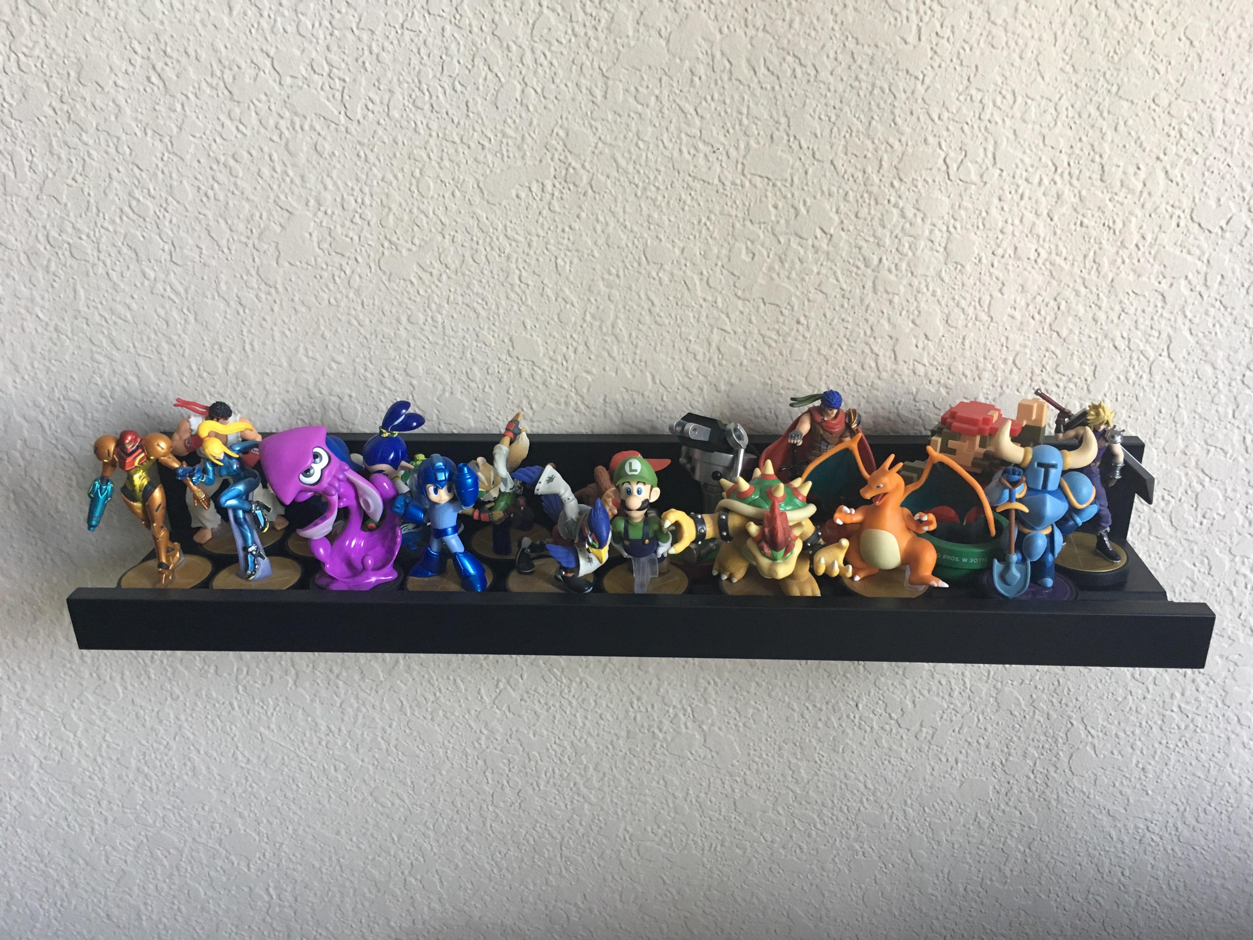 Thought you guys and gals would appreciate this. Floating shelf from