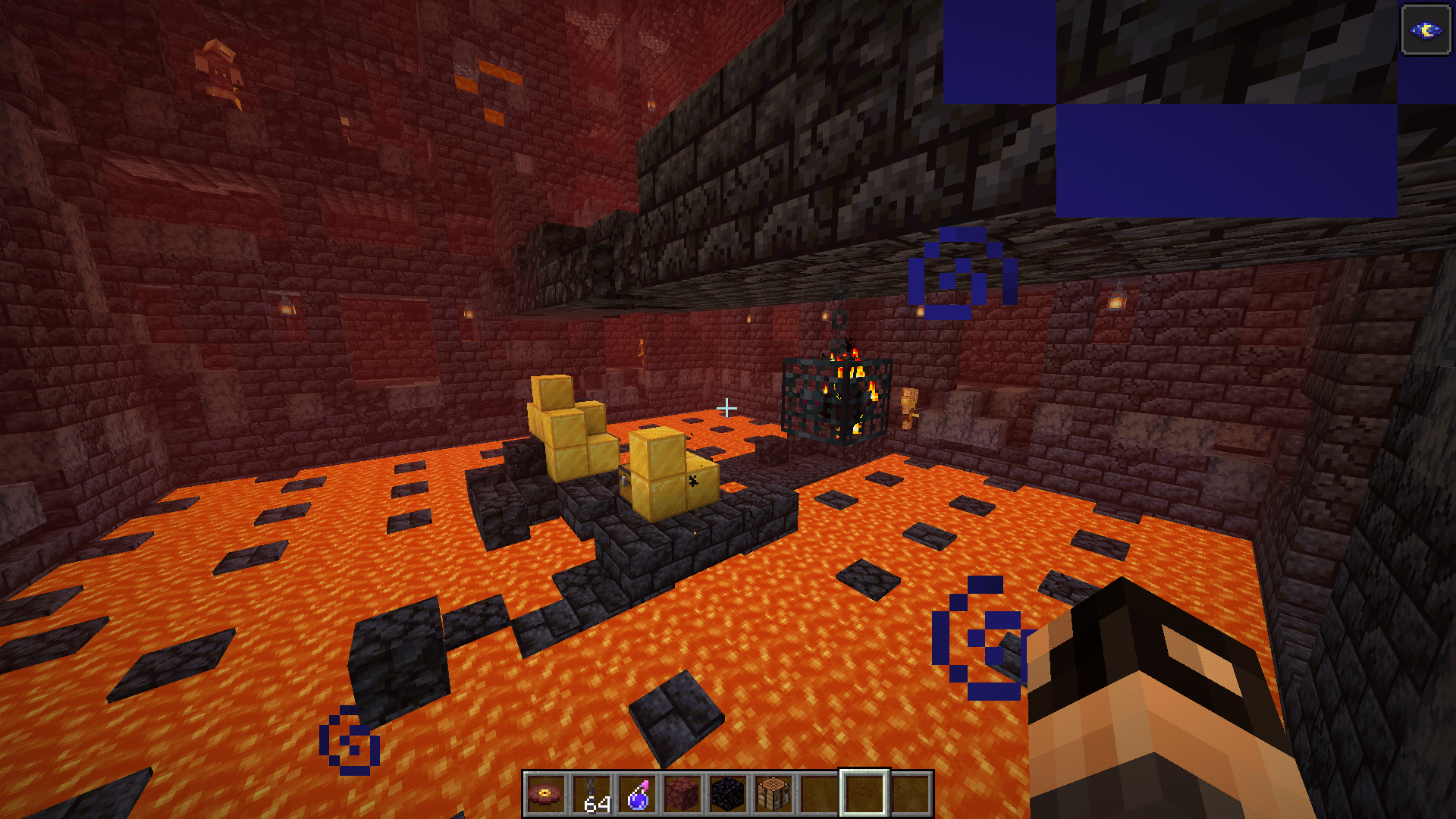 Magma Cube Spawner in Bastion r/Minecraft