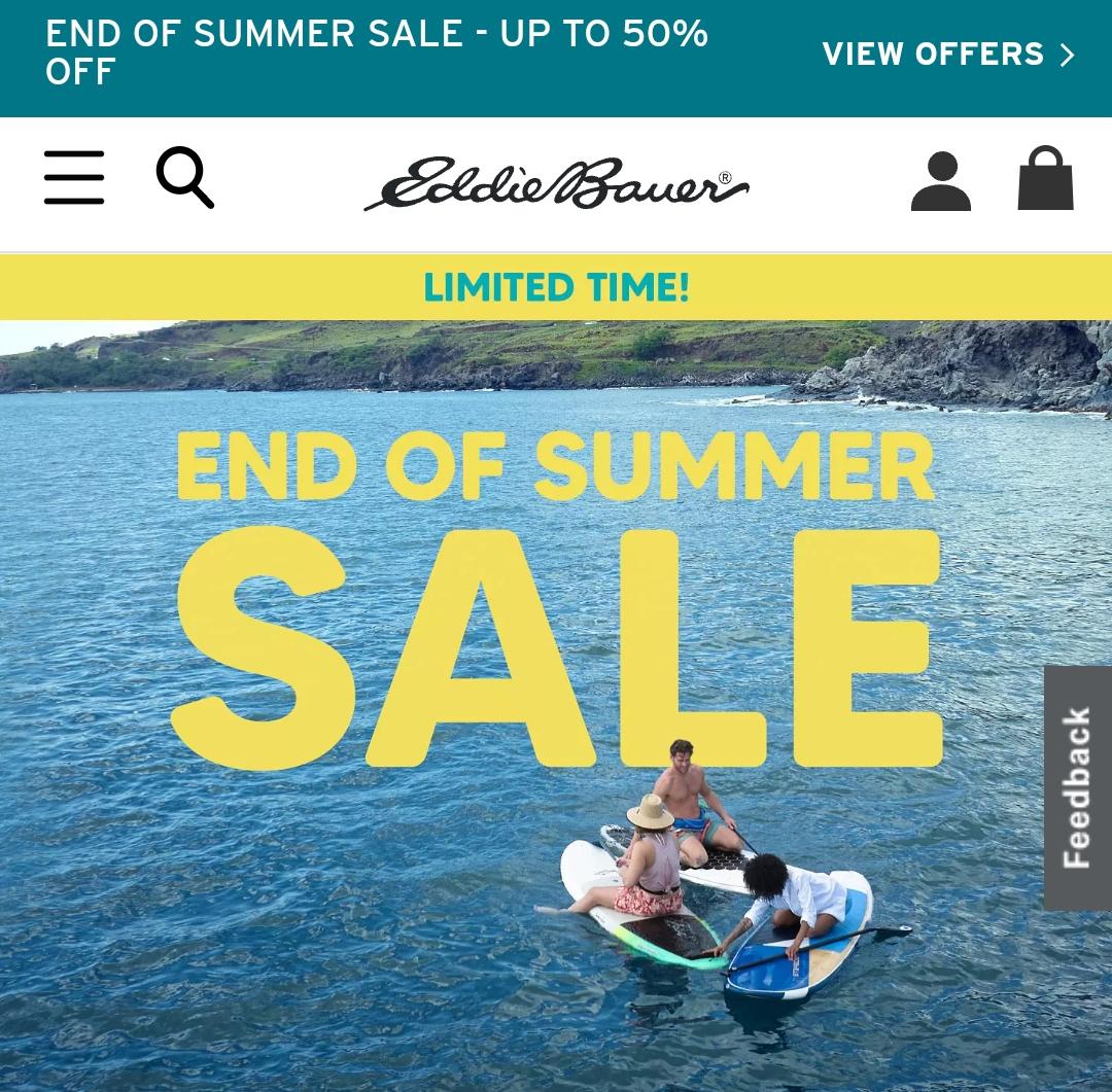 Eddie Bauer Sale