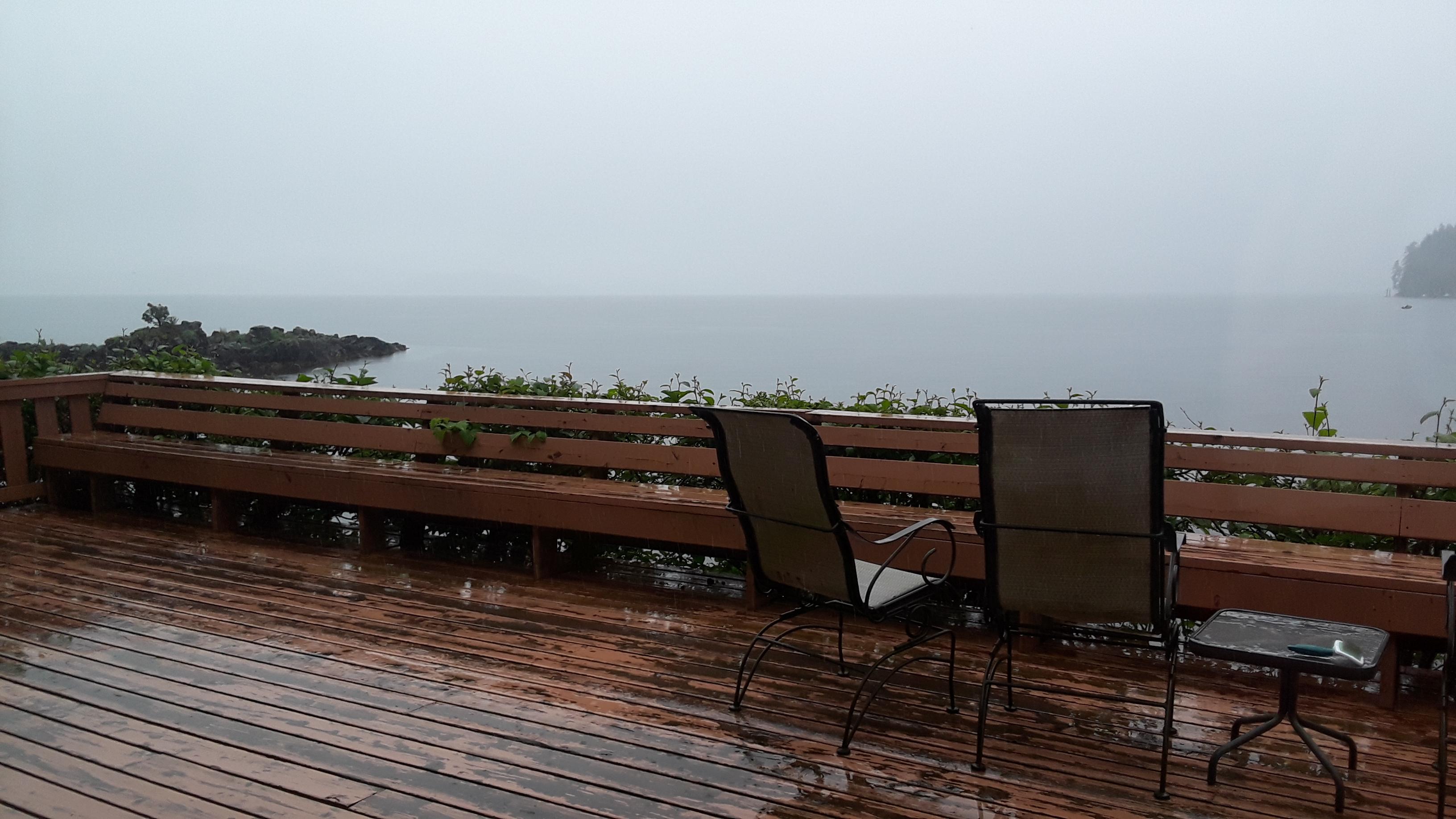 I present to you Ketchikan, Alaska where the average rainfall is 140