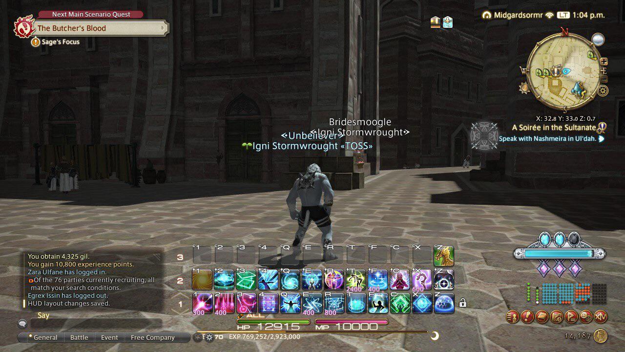 Hey could someone help me with my Sage hotbar. r/ffxiv