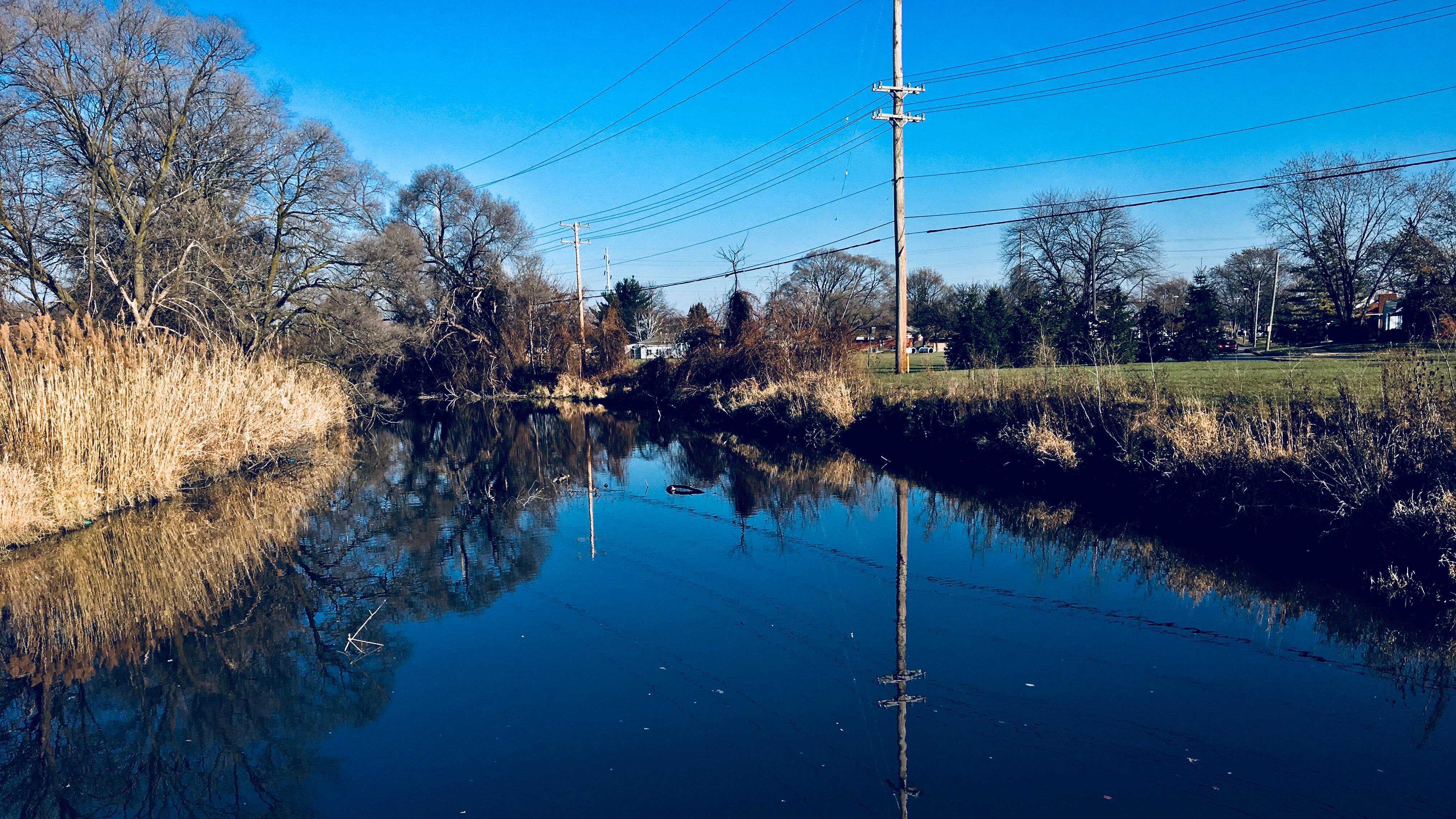 A photo I took of the Ecorse River last year. Just shows the beauty of