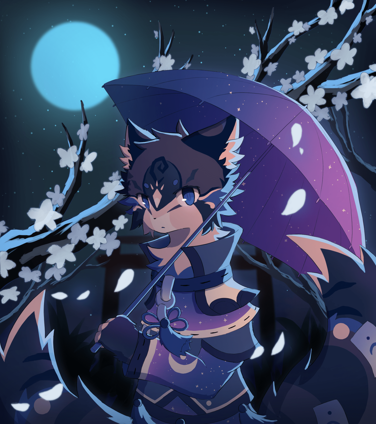 Caption (art by me, sgnihtecin) furry