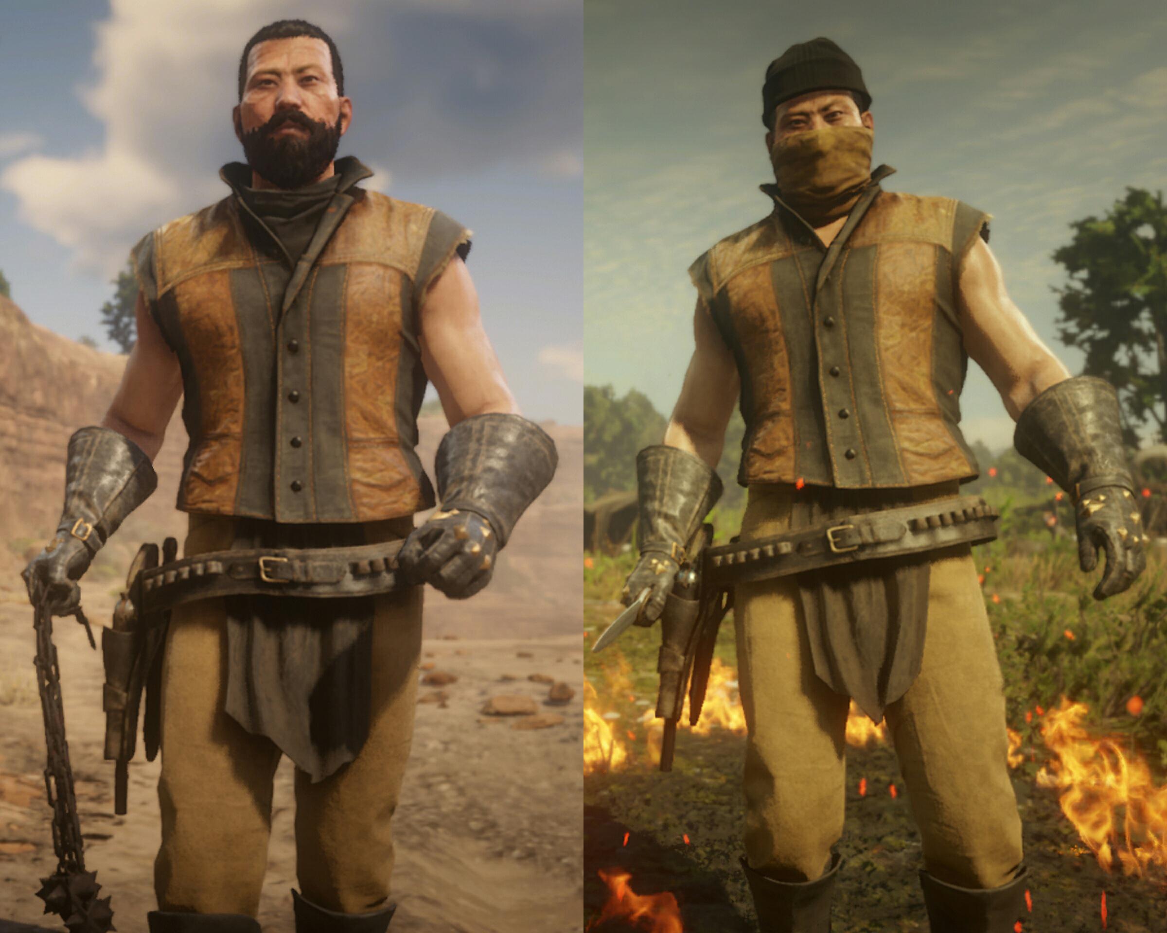Hanzo Hasashi / Scorpion Mortal Kombat r/reddeadfashion
