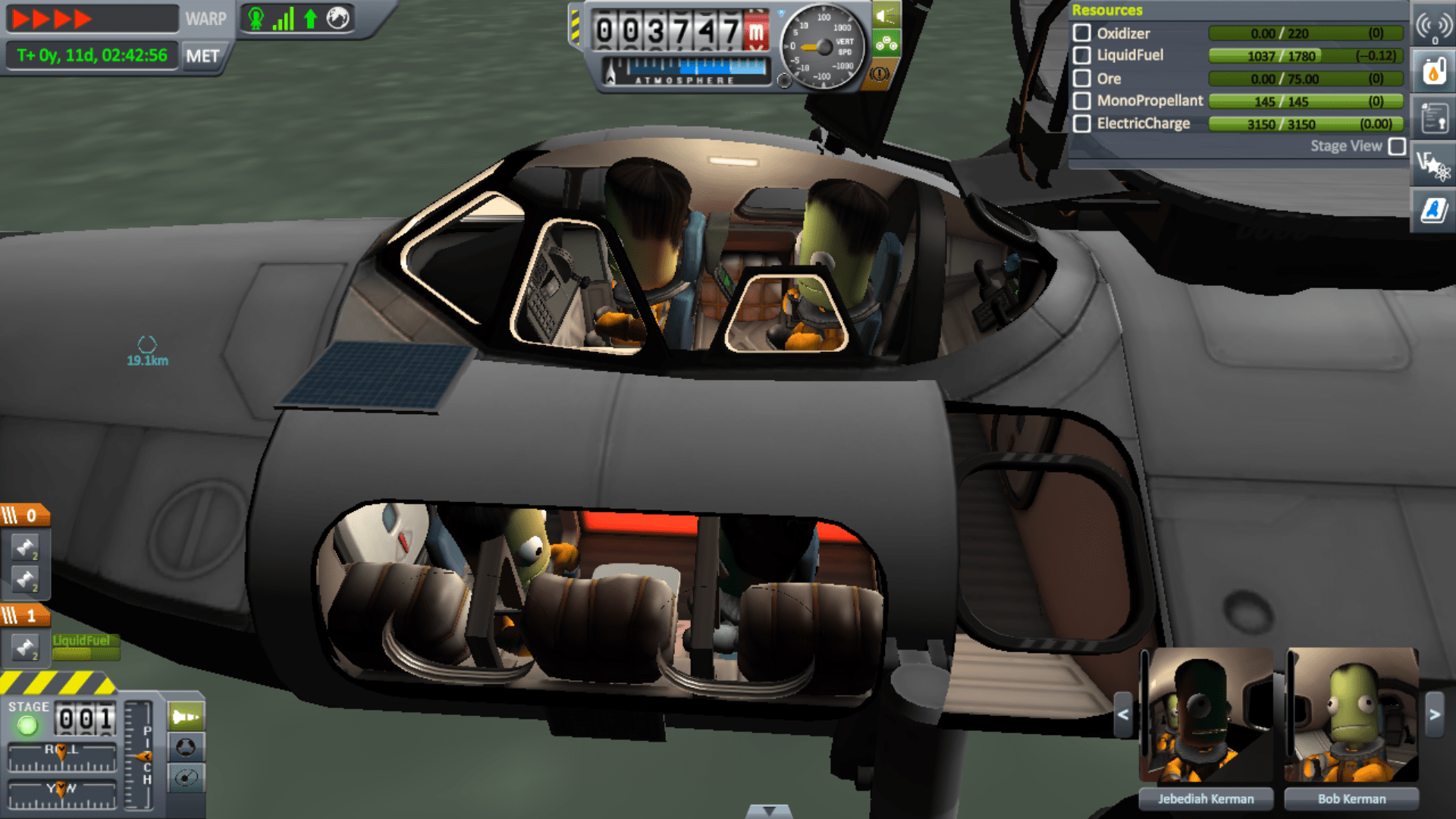 I figured out how to add a neat little lounge area to my Mk2 inline