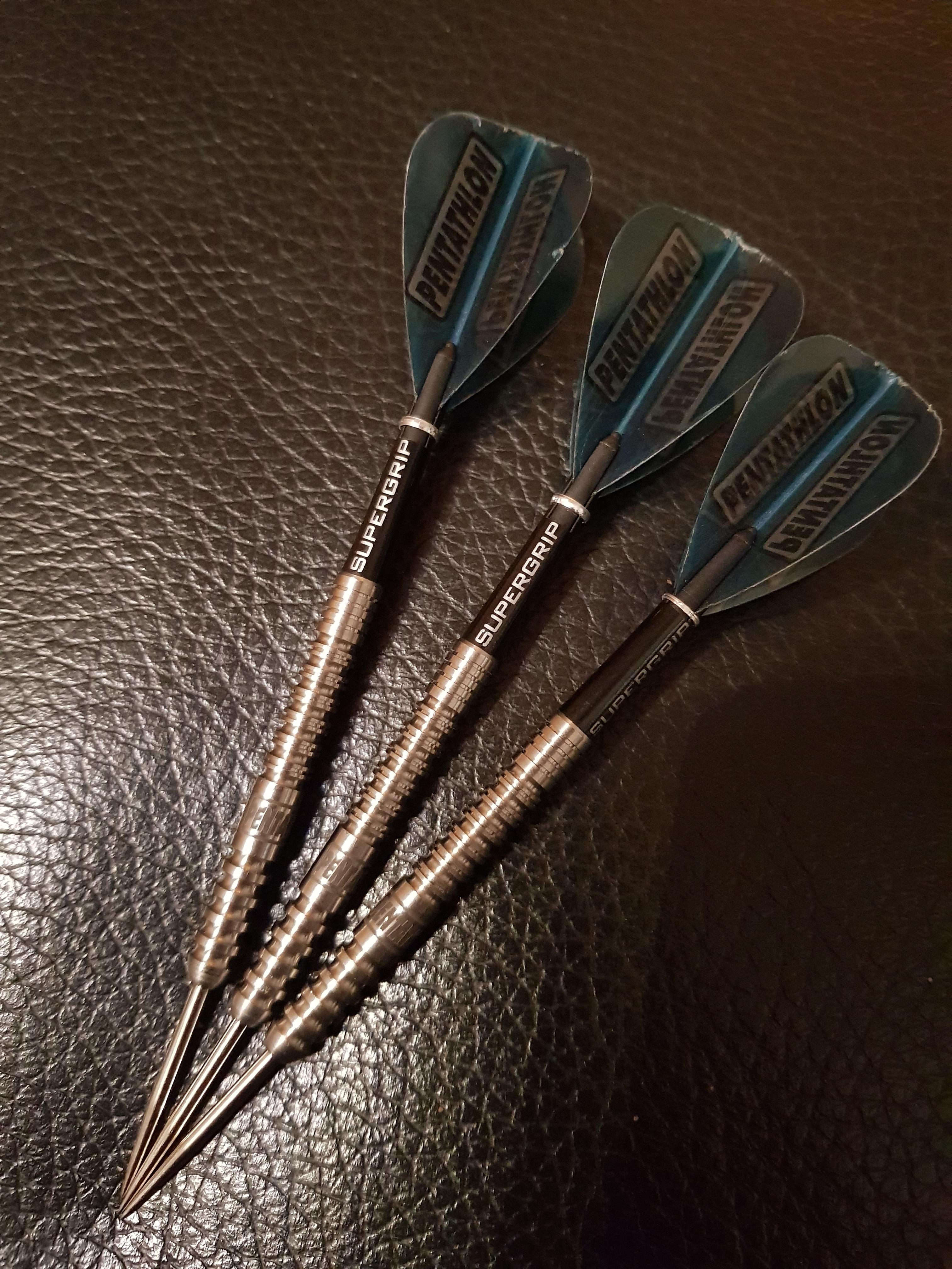 New Darts Day. Pentathlon TDP Series T2 with short stems/kite flights