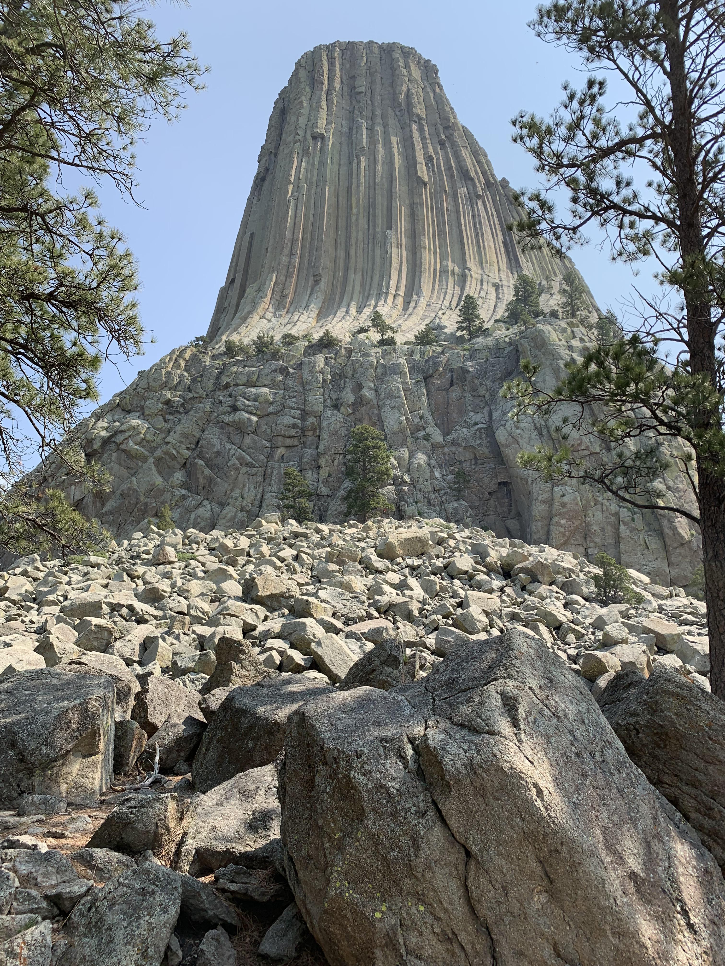 Devil’s Tower in Wyoming Today! [OC] r/pics