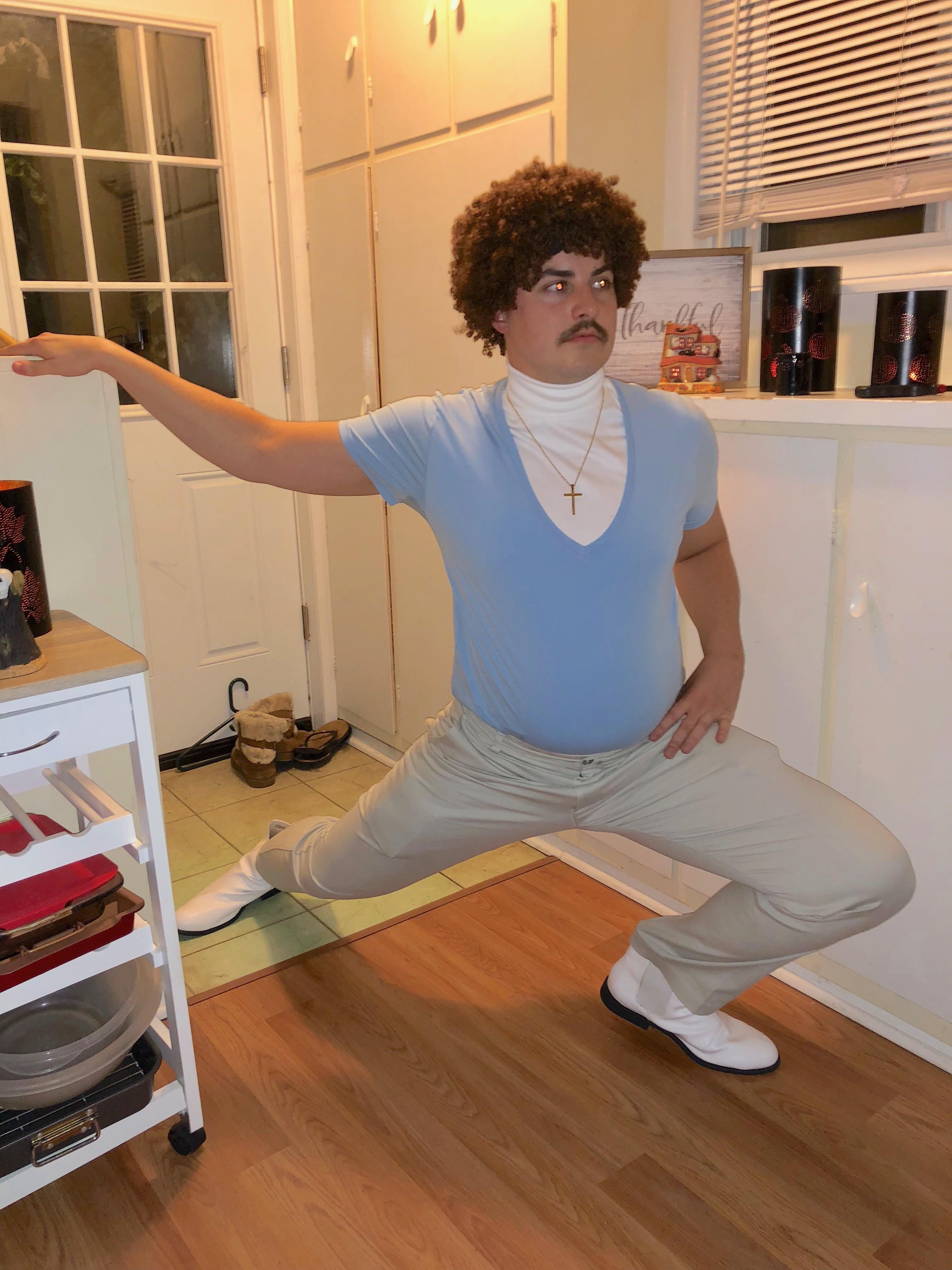 My BIL’s Nacho libre costume pics
