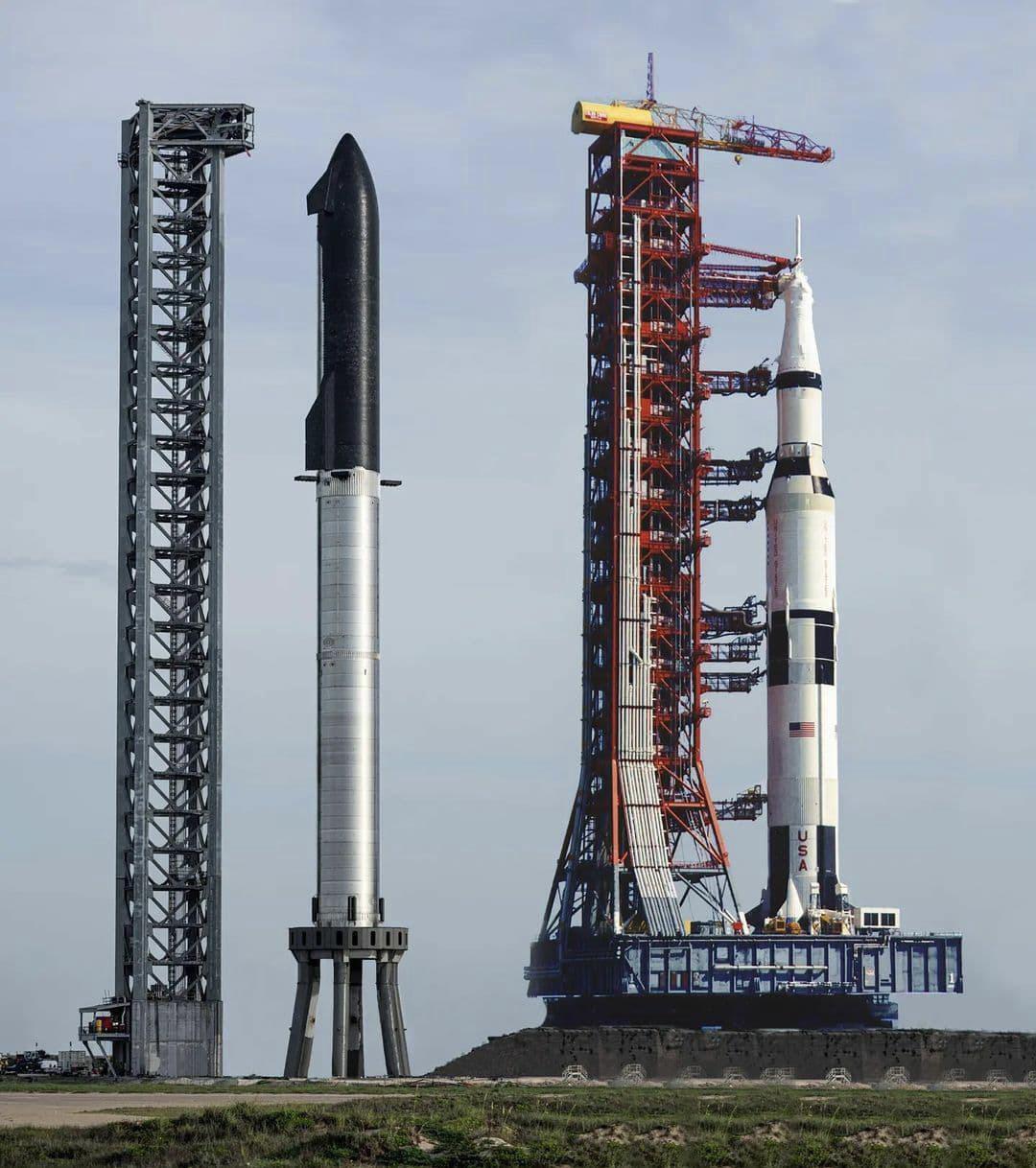 Starship vs Saturn V r/elonmusk