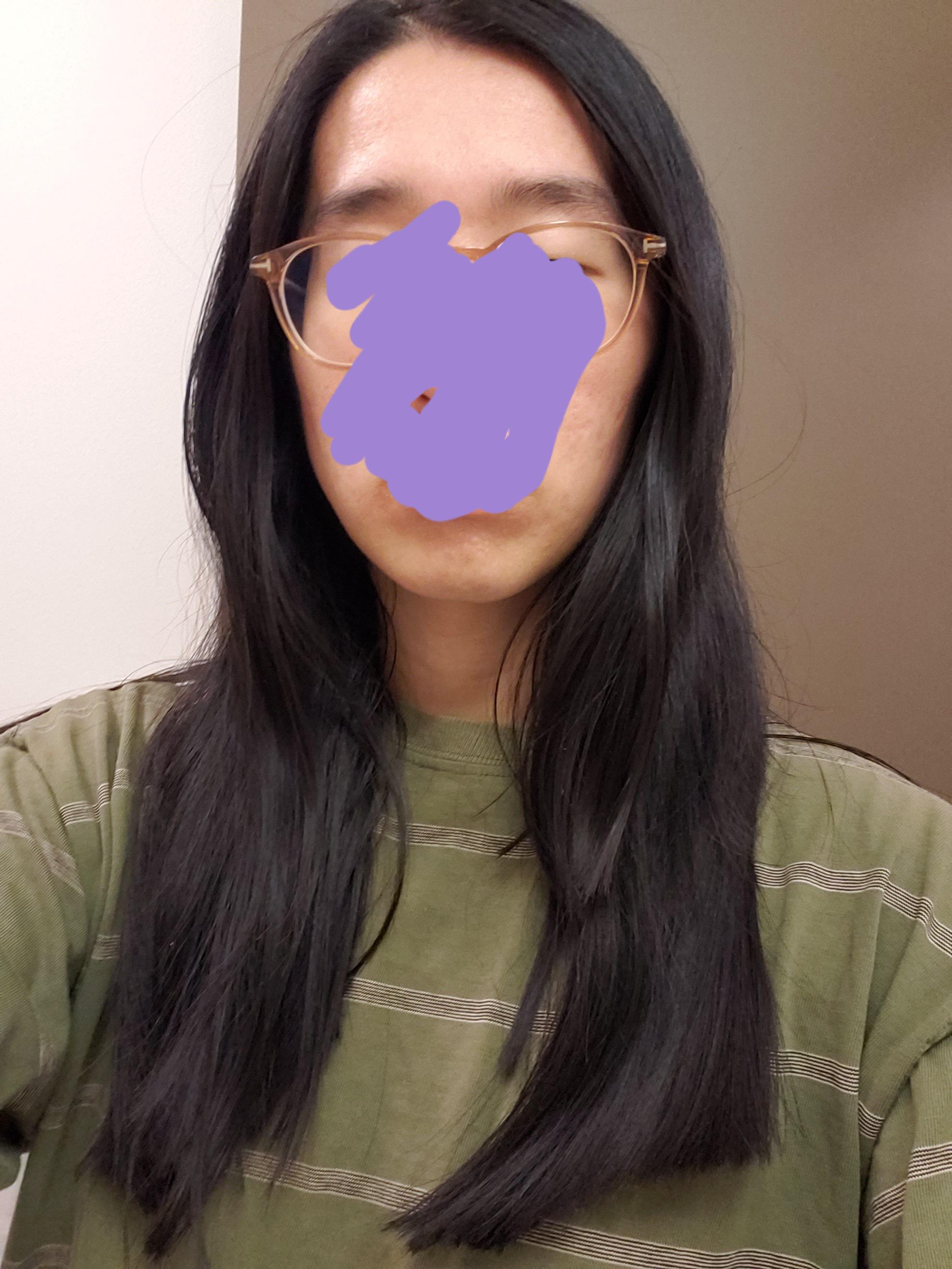 [Asian hair] Recently went in for a cut asked for layers and longish