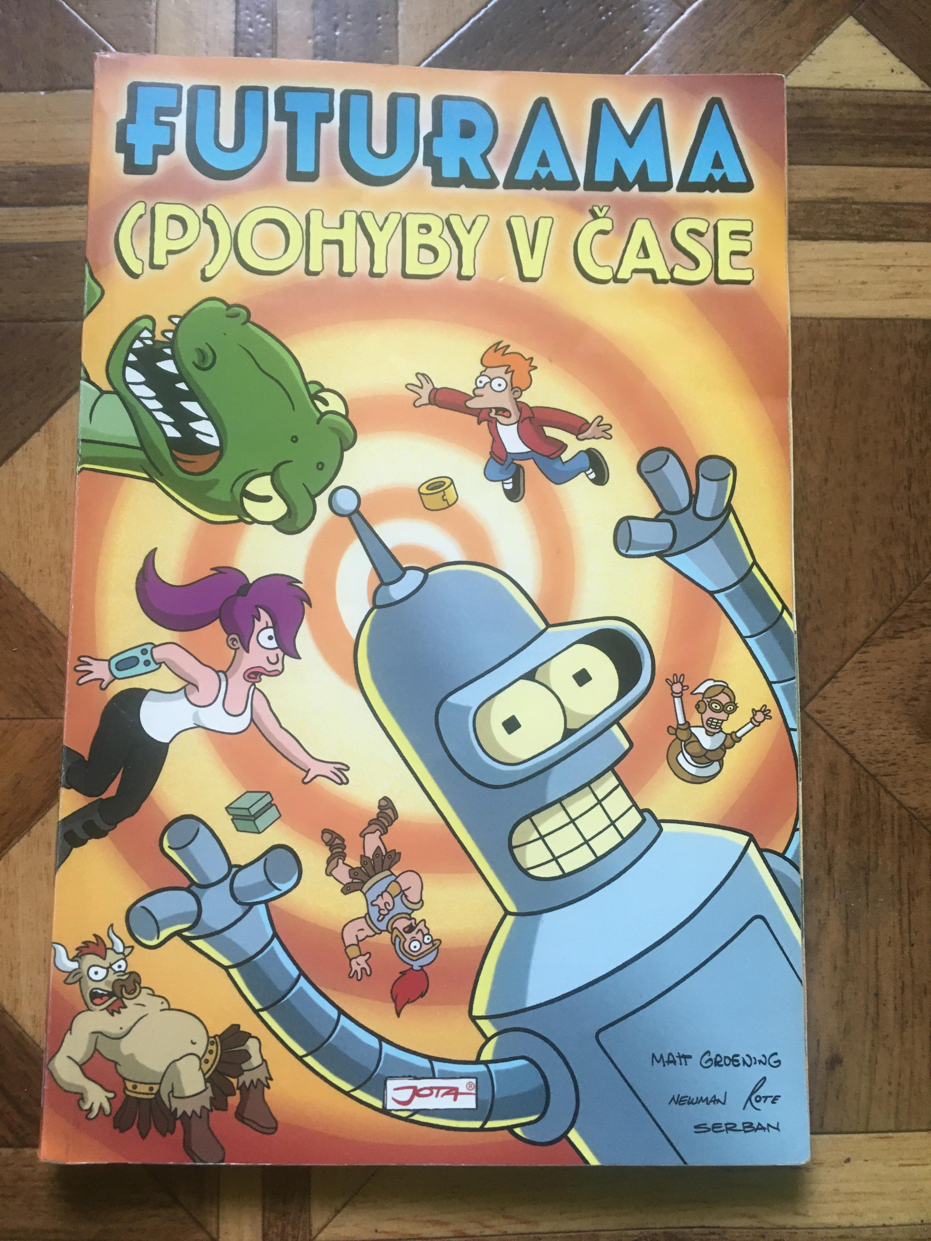 Another one in collection! Czech translation of Futurama The Time