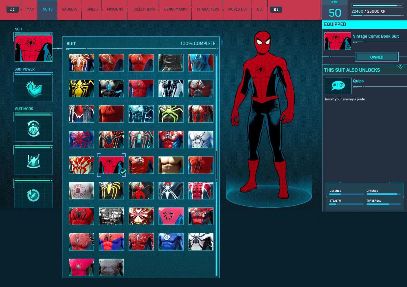 Wishlist post top 5 costumes I want to see in SpiderMan sequel game