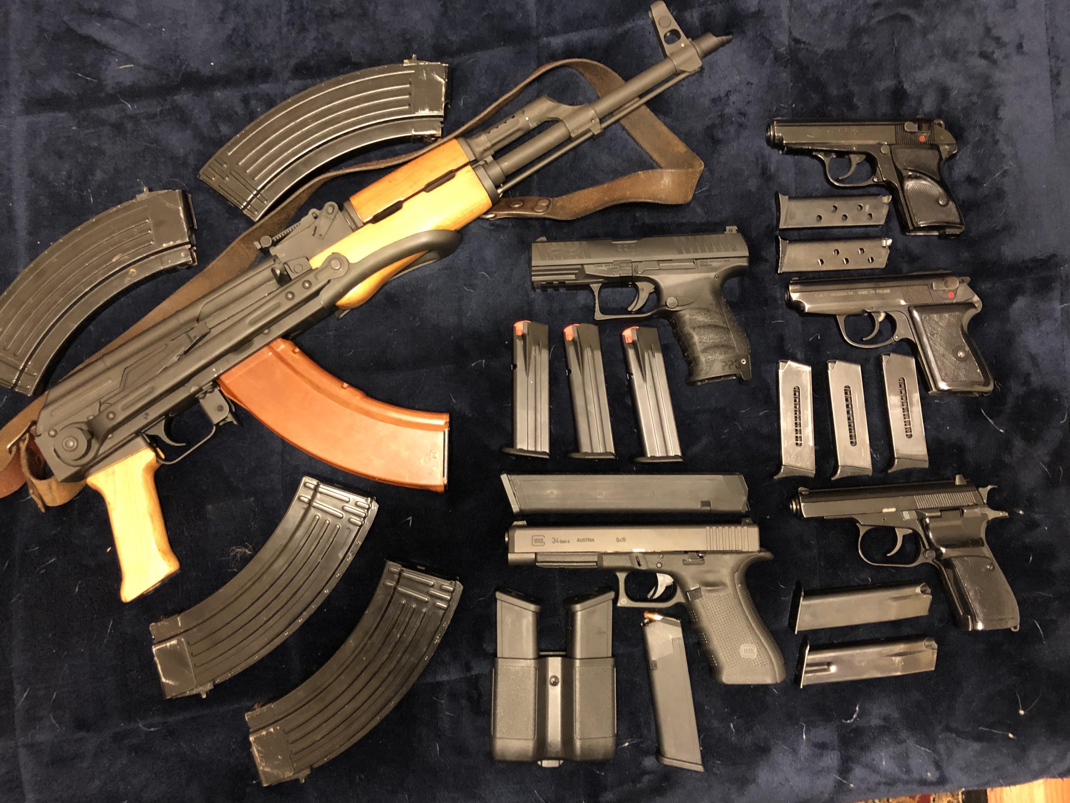 My collection (All bought off Armslist locally) r/Firearms