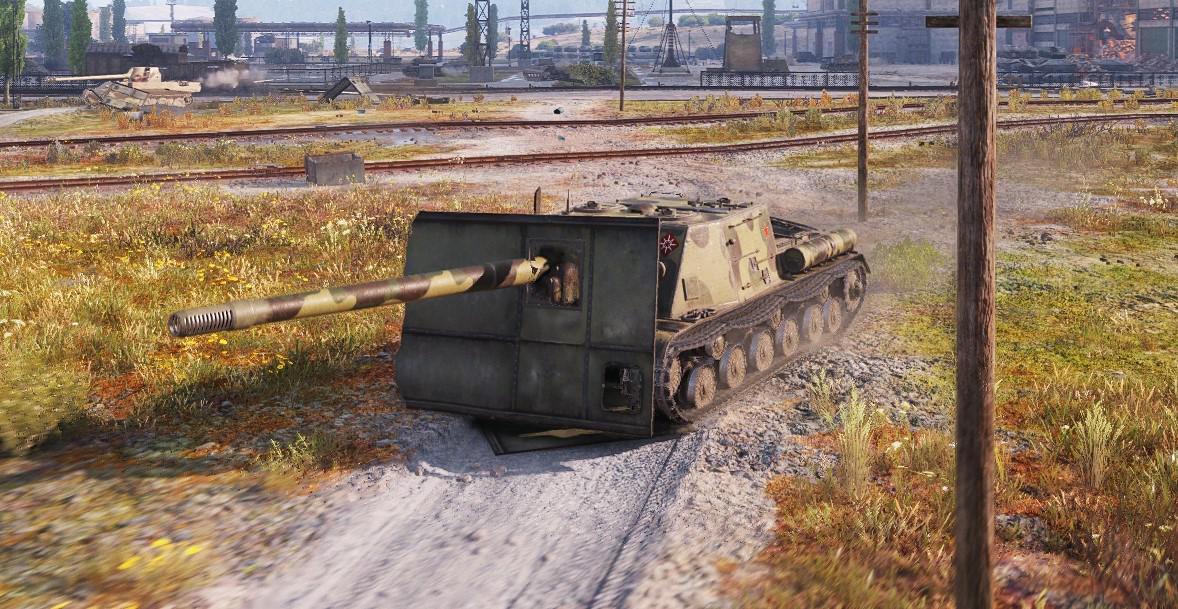 Introducing new VIII Premium TD screened ISU 152 r/WorldofTanks