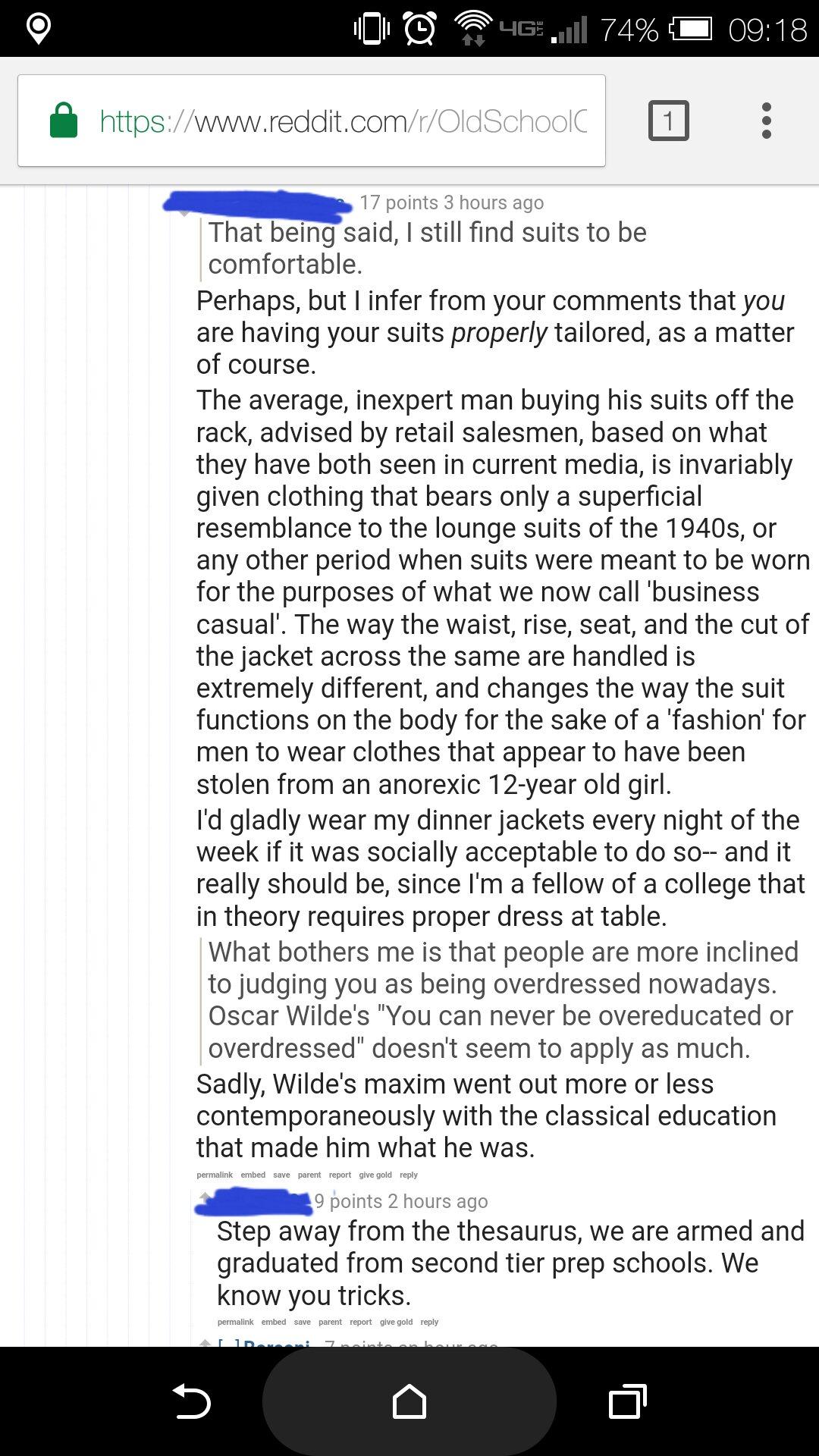 connoisseur of suits r/iamverysmart