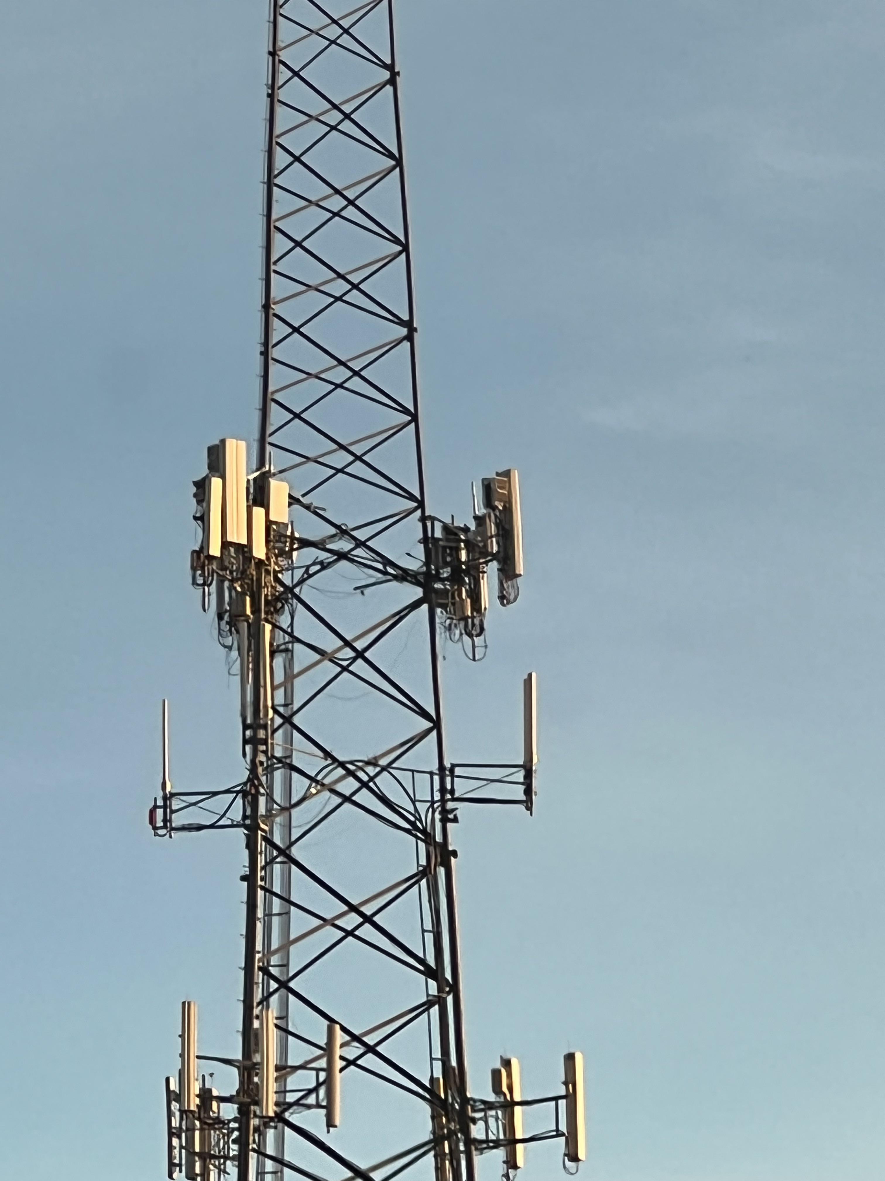 Sprint Cell Towers Near Me TMobile panels recently installed on legacy Sprint tower a few weeks