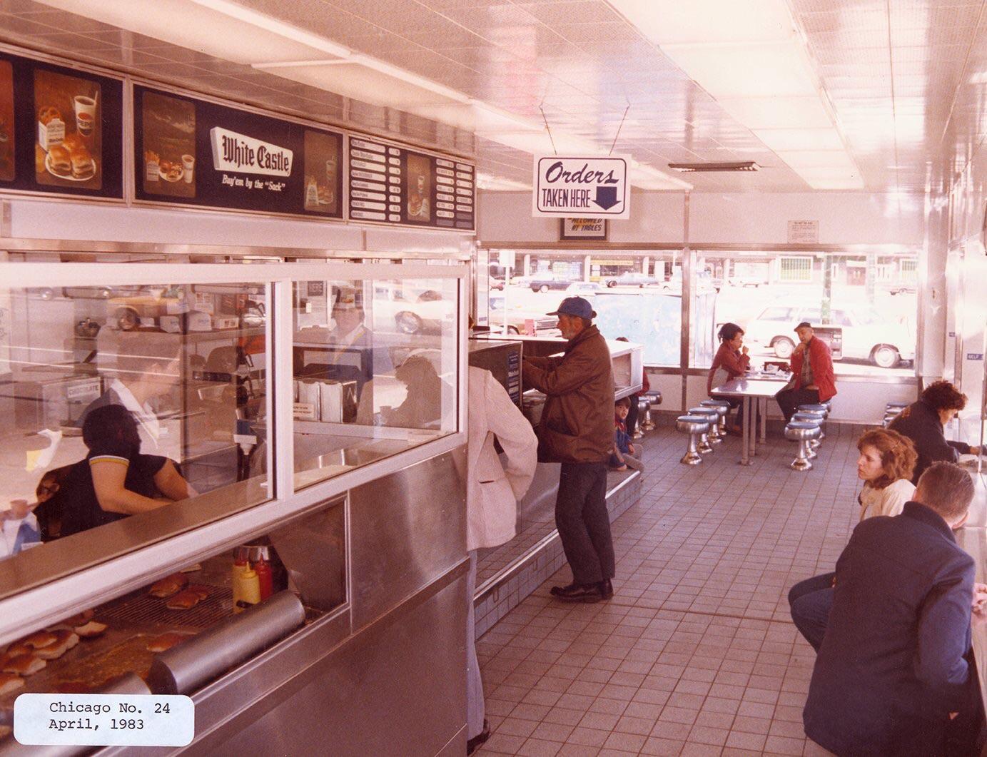 Chicago Area White Castle, Circa 1983 r/OldSchoolCool