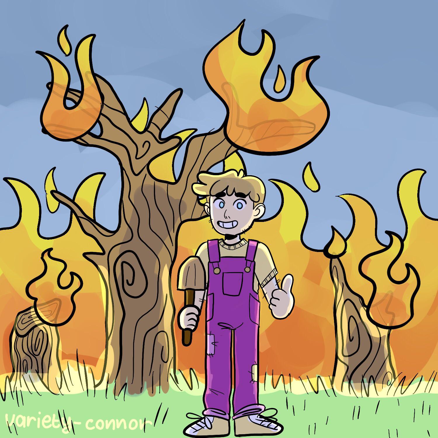 My first fire ) r/ConnorEatsPants