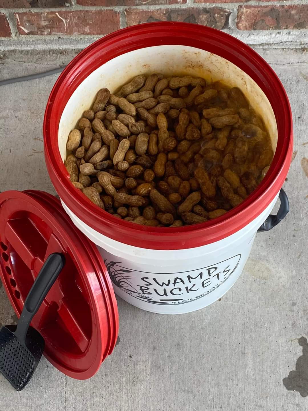 swamp bucket boiled peanuts r/cajunfood