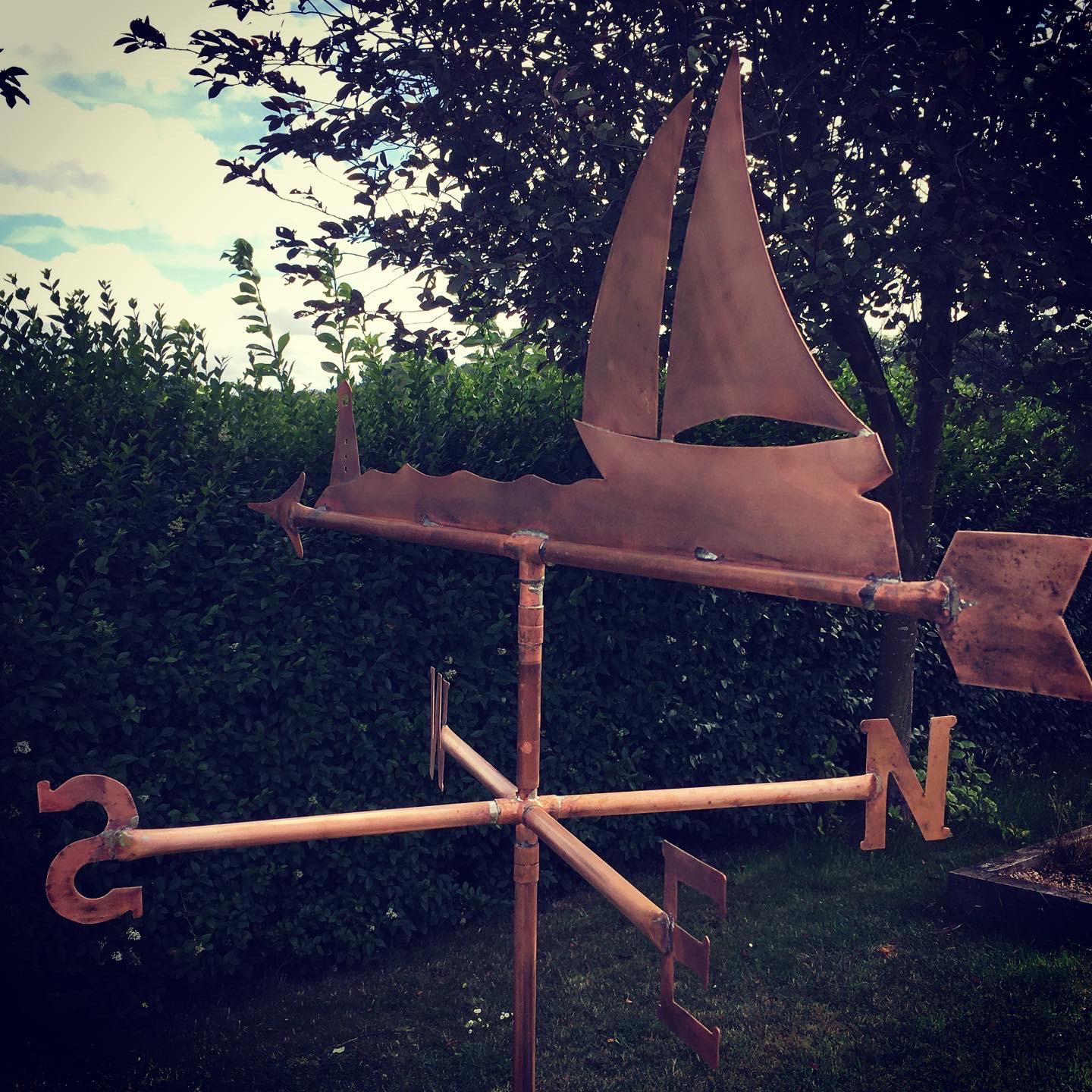 Always wanted to make a weather vane. So this weekend I did. All made