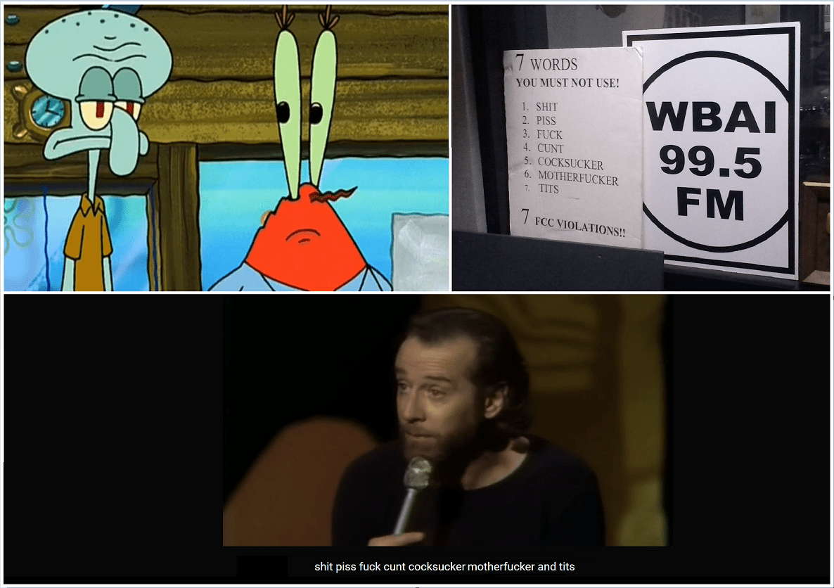 In Sailor Mouth, Mr. Krabs states that there are 13 bad words you