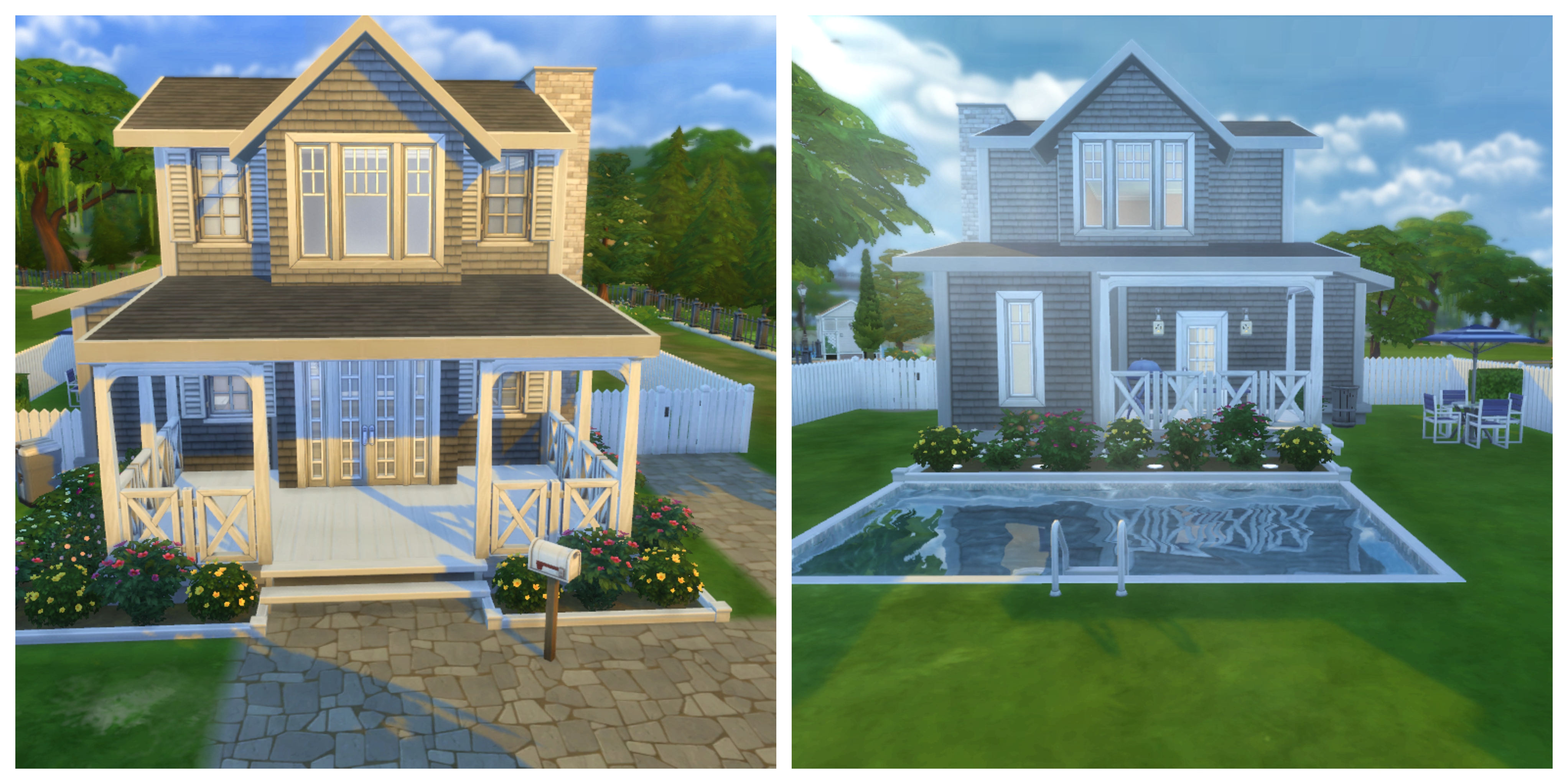 The first house in the newly developed neighborhood of Magnolia Hills