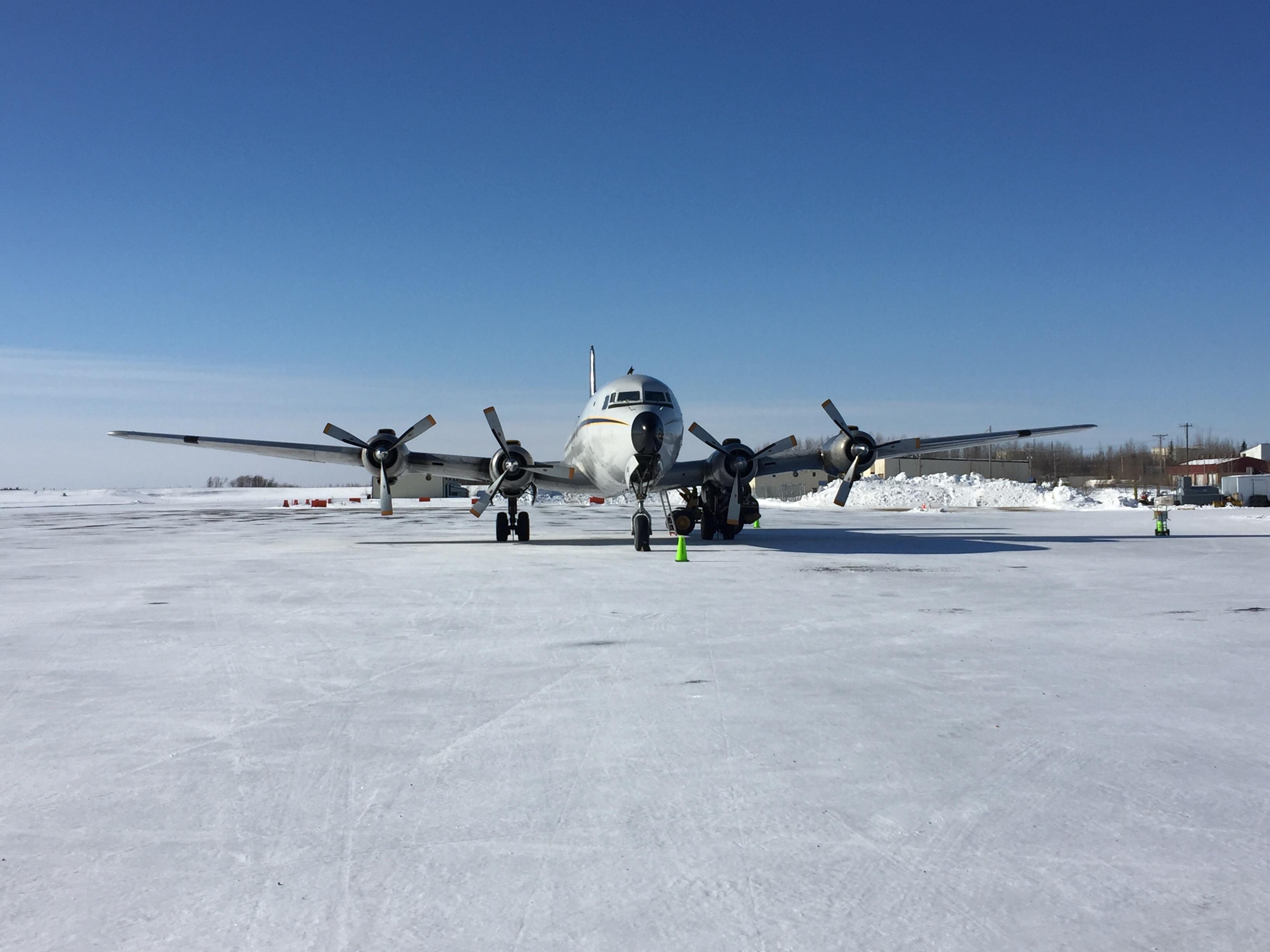DC6 in Galena, Alaska r/aviation