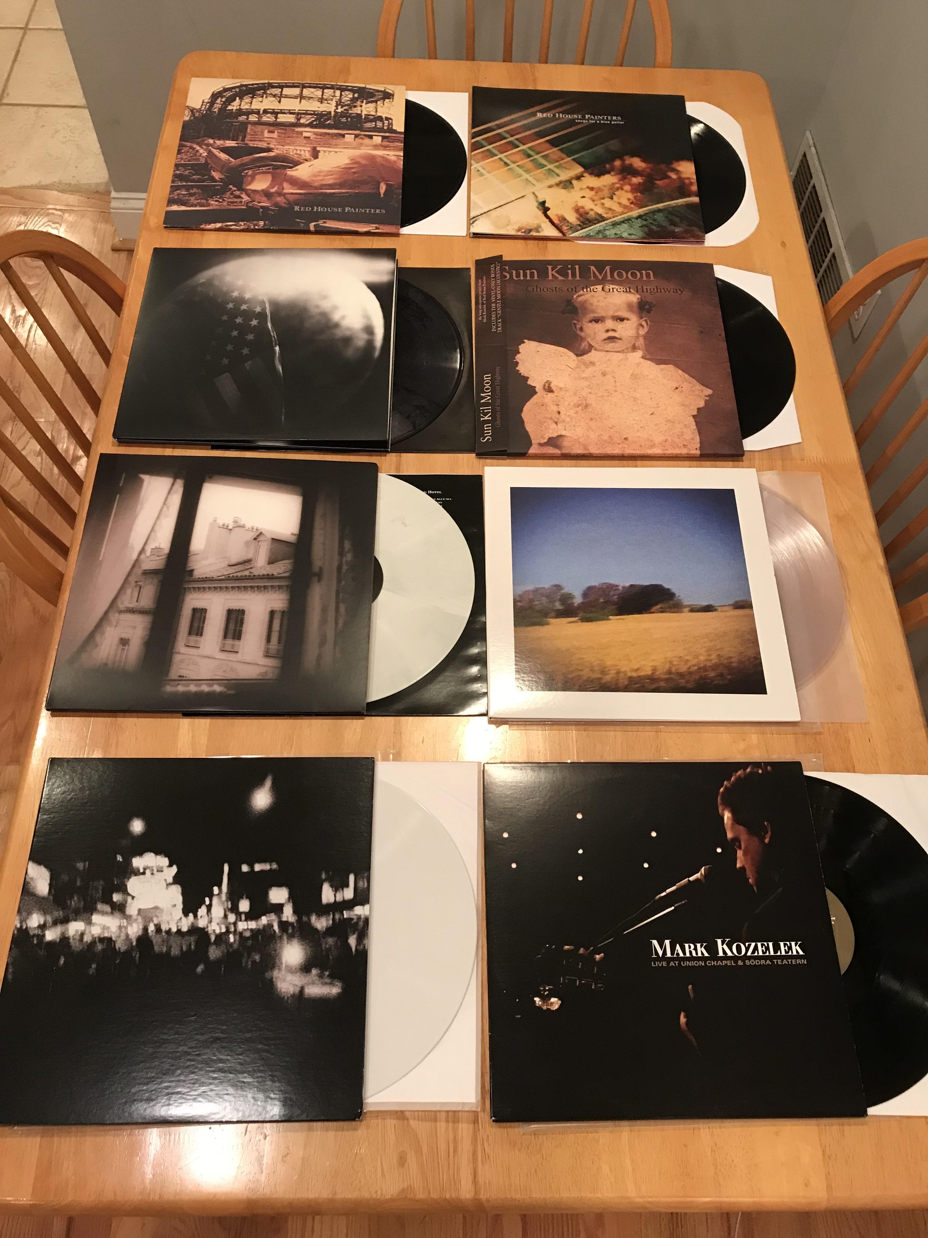 Red House Painters/Sun Kil Moon/Mark Kozelek collection r/vinyl