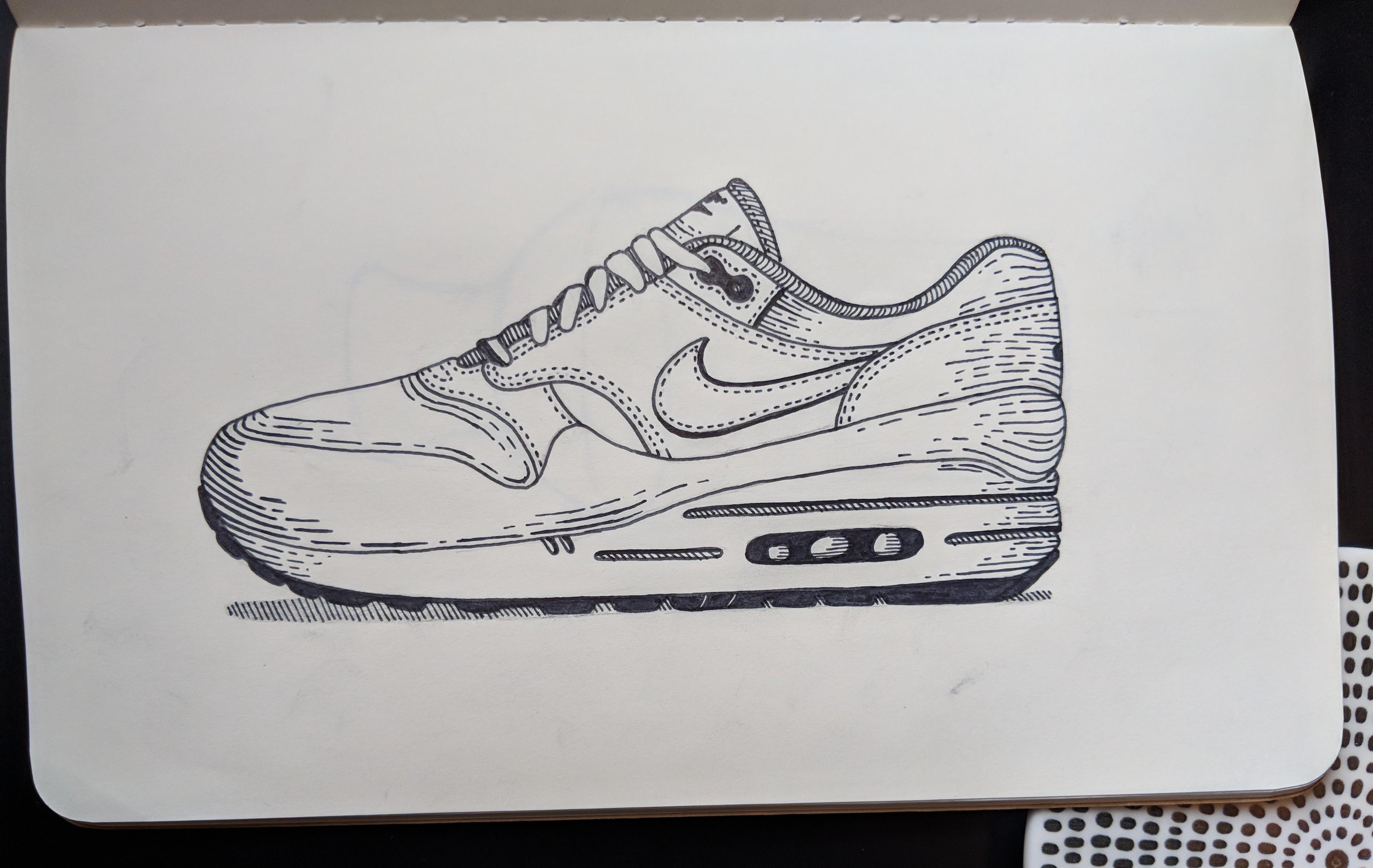 Nike Air Max 1 Drawing r/Sneakers