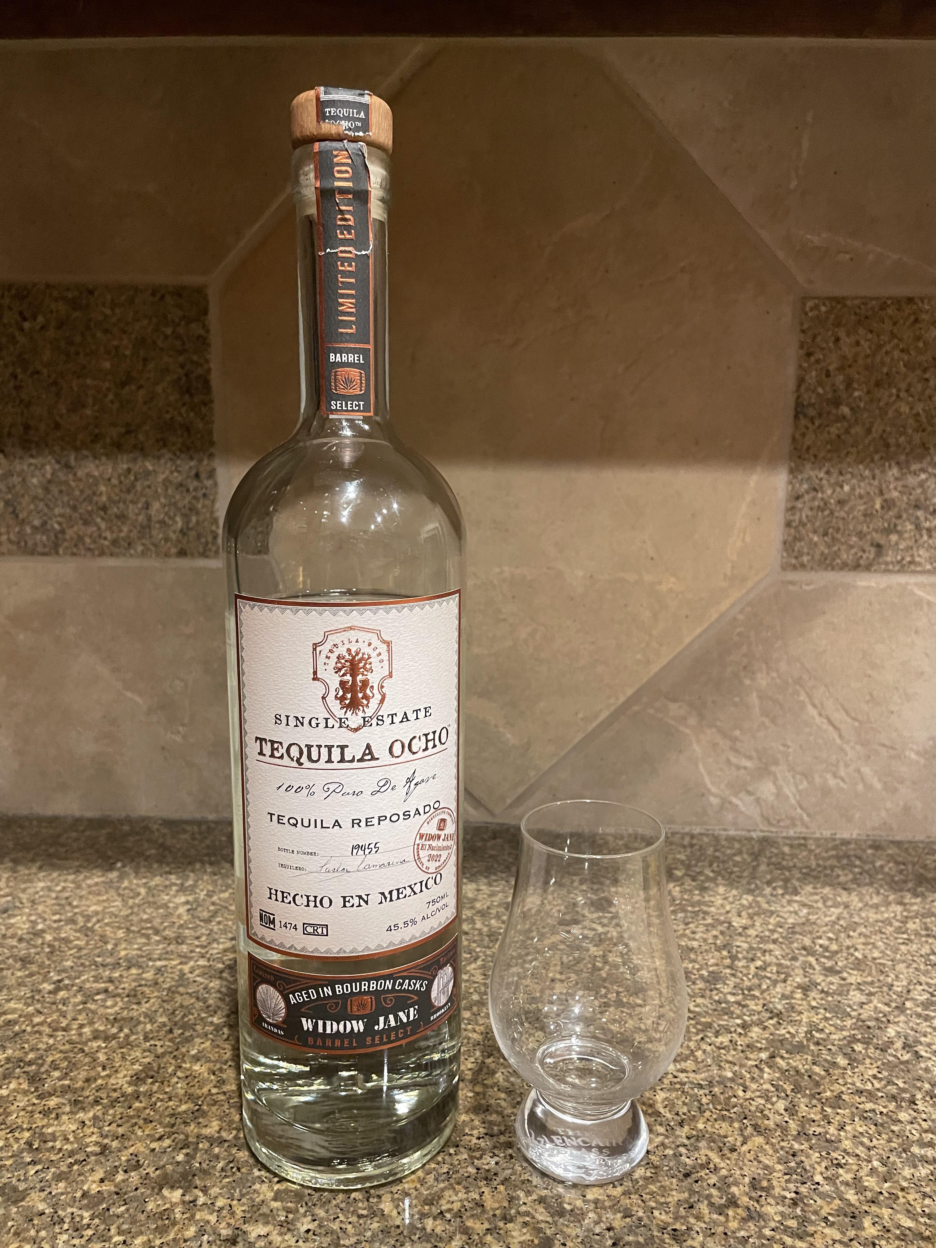 Review Tequila Ocho Widow Jane Reposado r/tequila