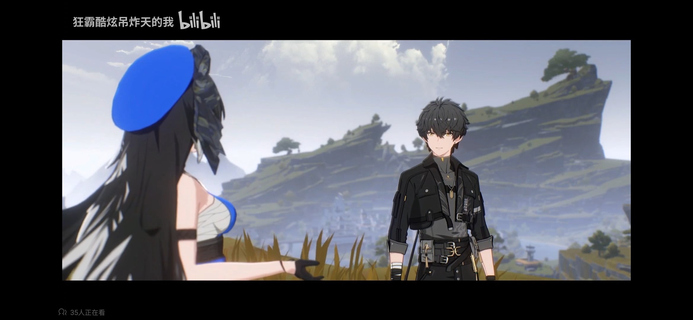 Male MC in game footage WutheringWaves