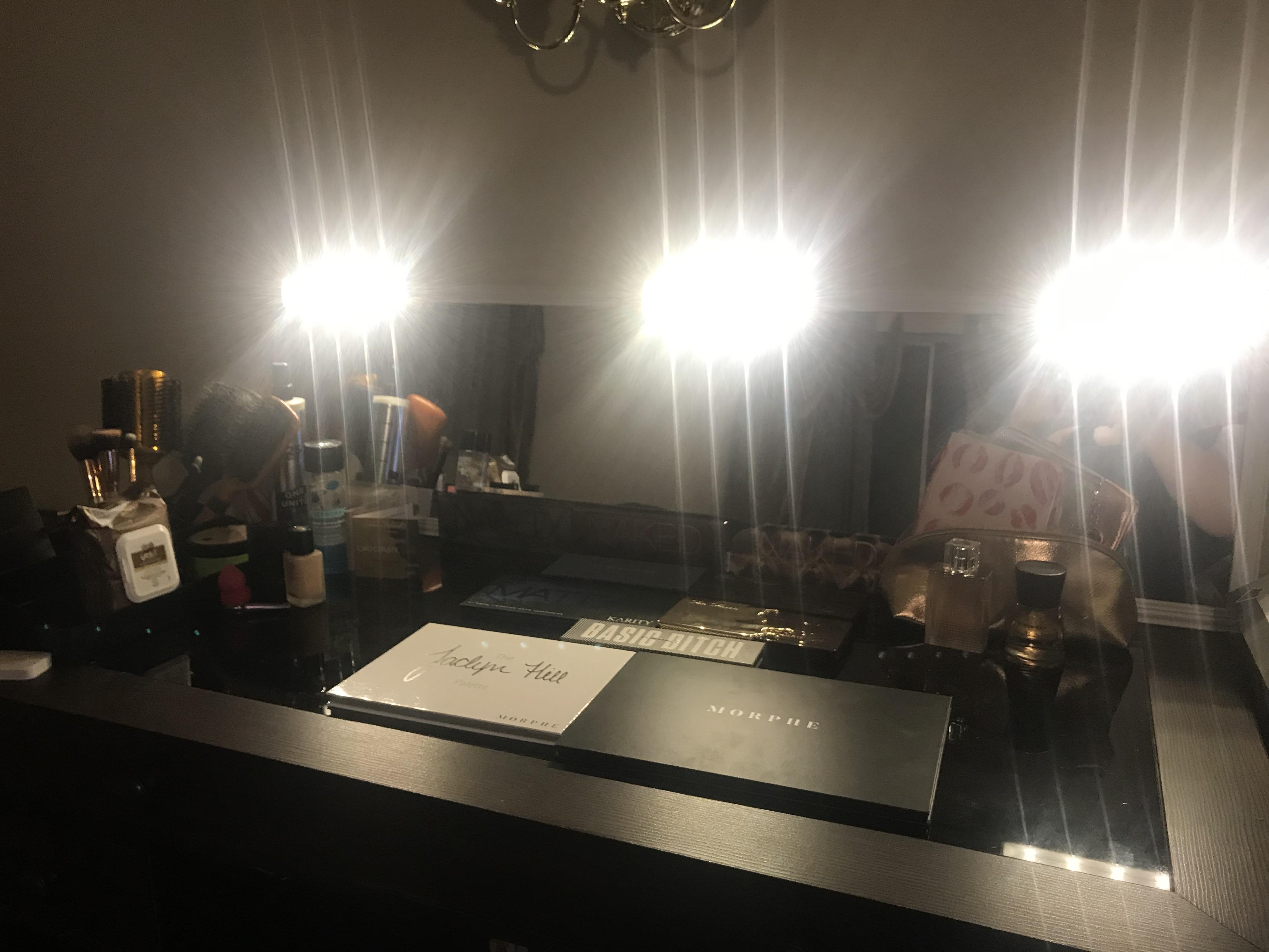 Made my desk into my vanity.