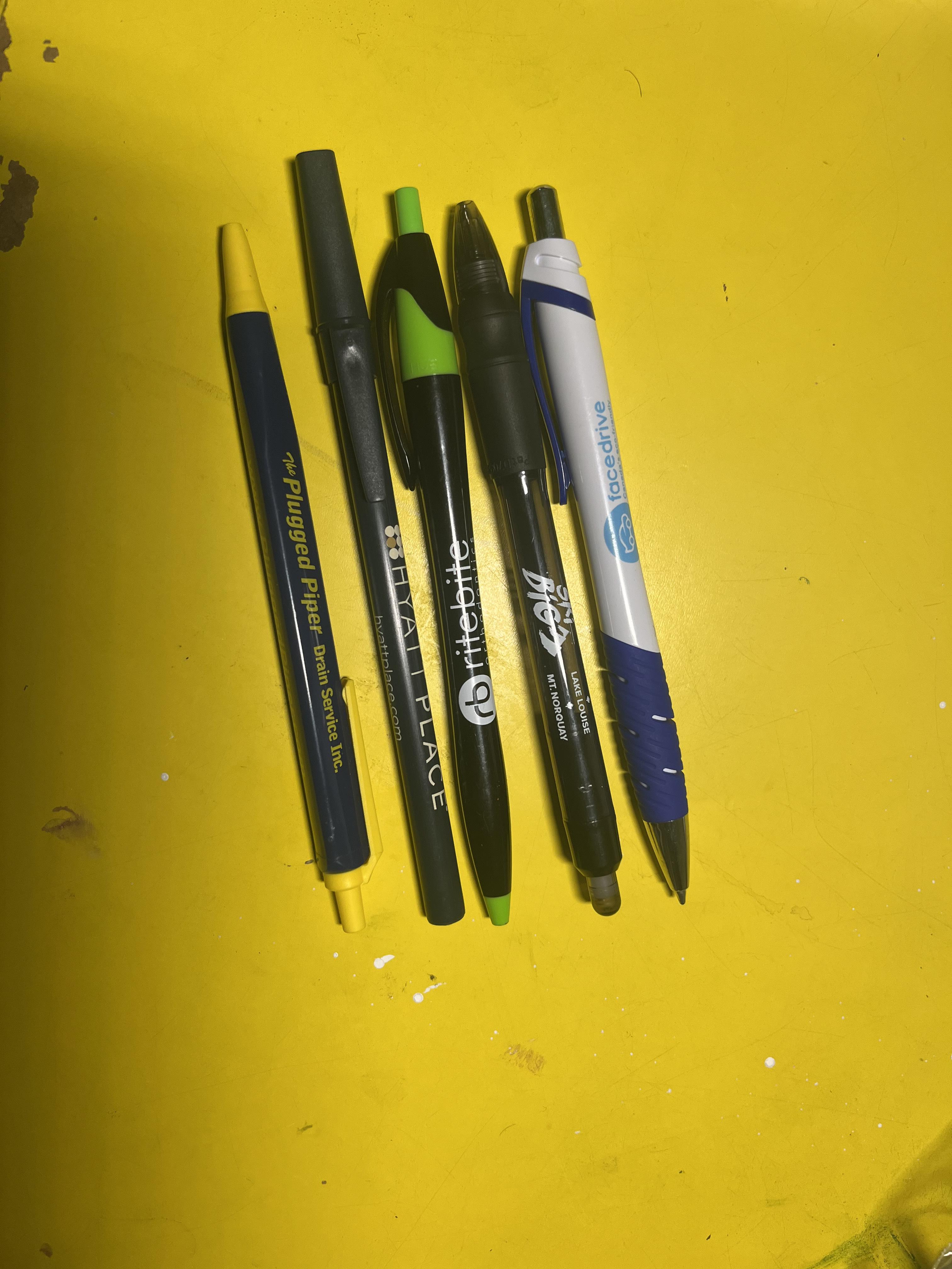 Are these types of pens allowed? r/IBO