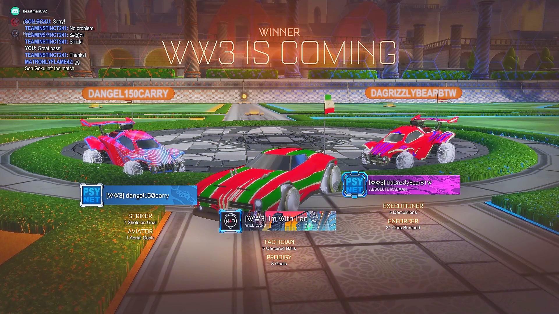 Best Team Name and Cars in RL r/RocketLeague