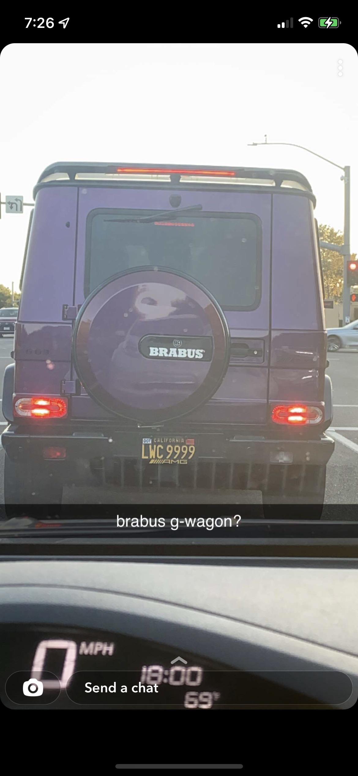 [brabus g wagon] how much power and how much ? spotted