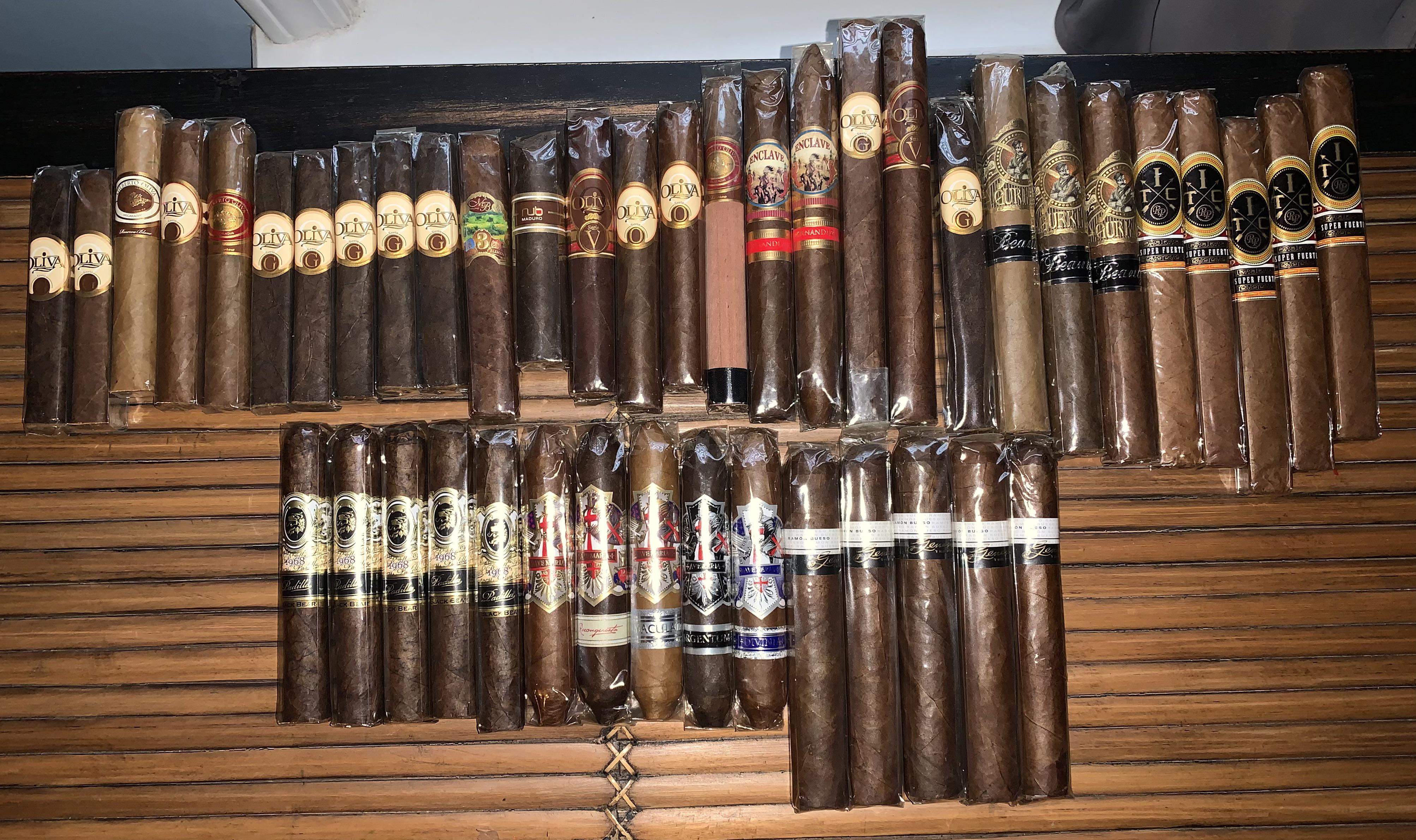 First haul from Cigar Bid. I wanted some “everyday” cigars to fill some
