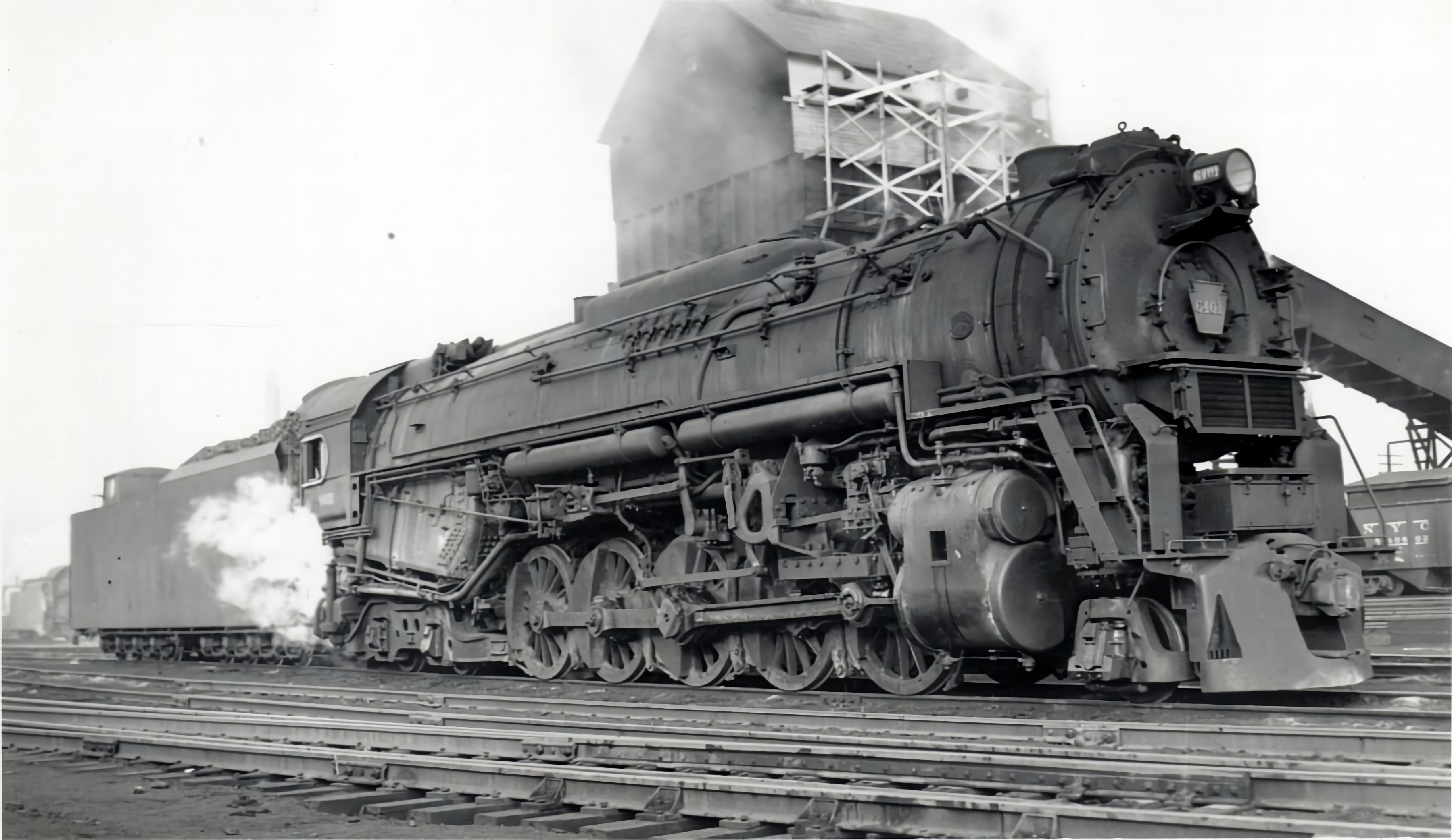 Pennsylvania Railroad Class J1a 2104 6401 [3600x2085] r/steamporn