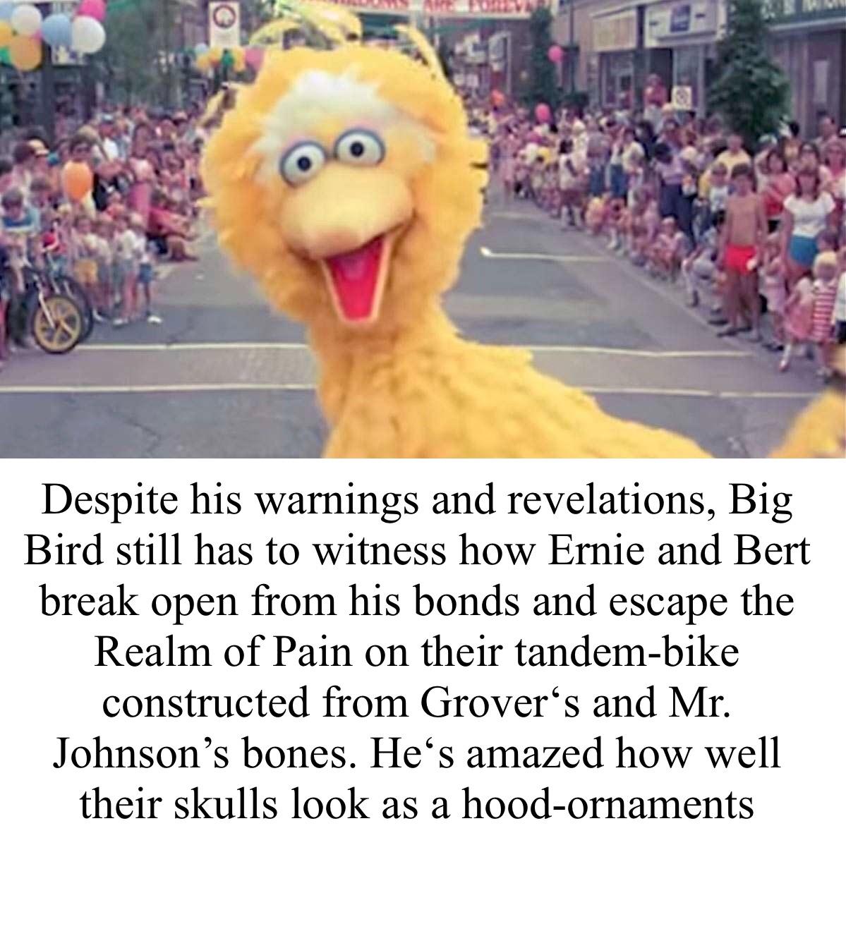 Grover and Johnson finally reunited r/bertstrips