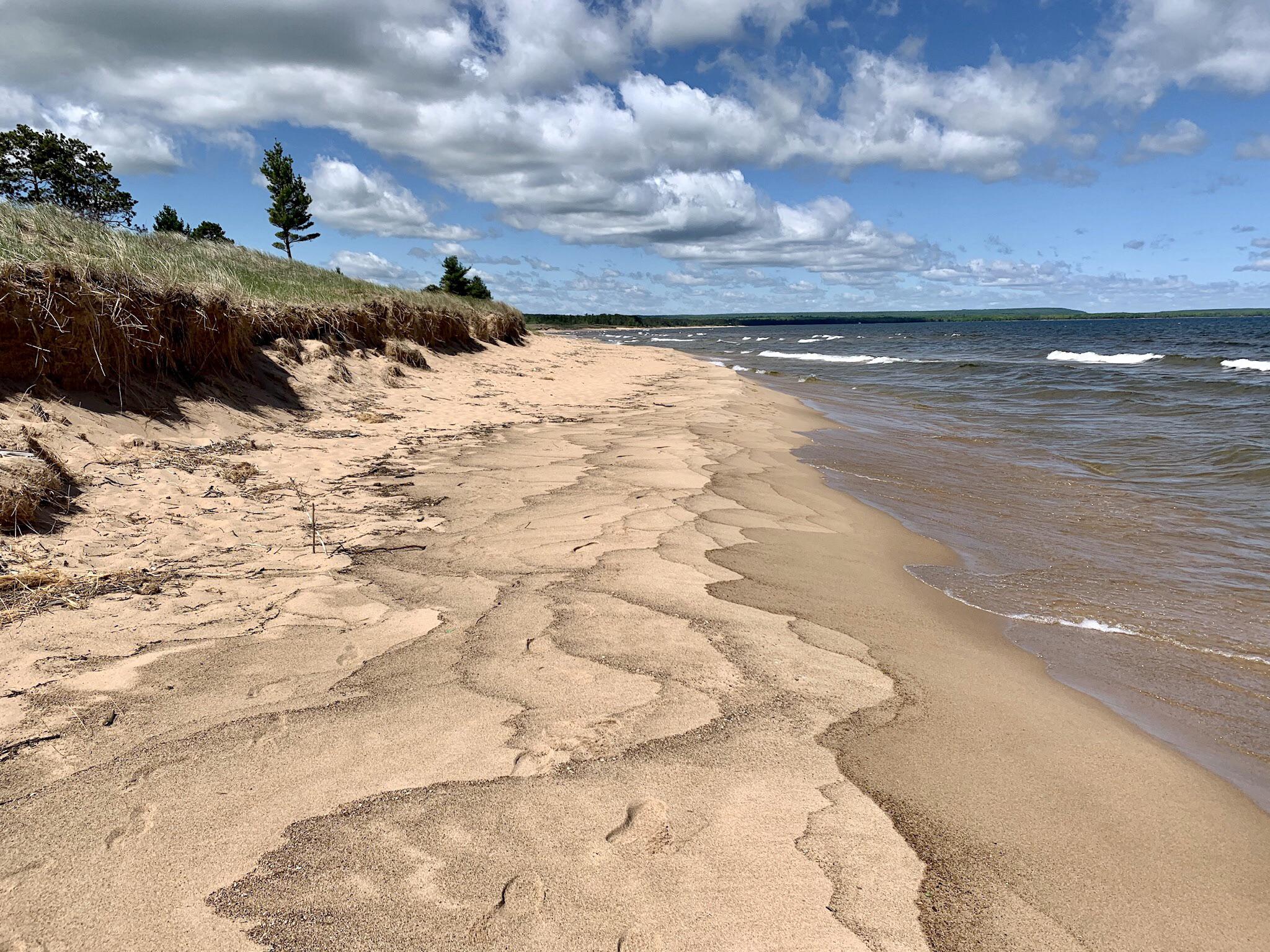 Lake Superior Shore near Marquette, MI r/travelphotos