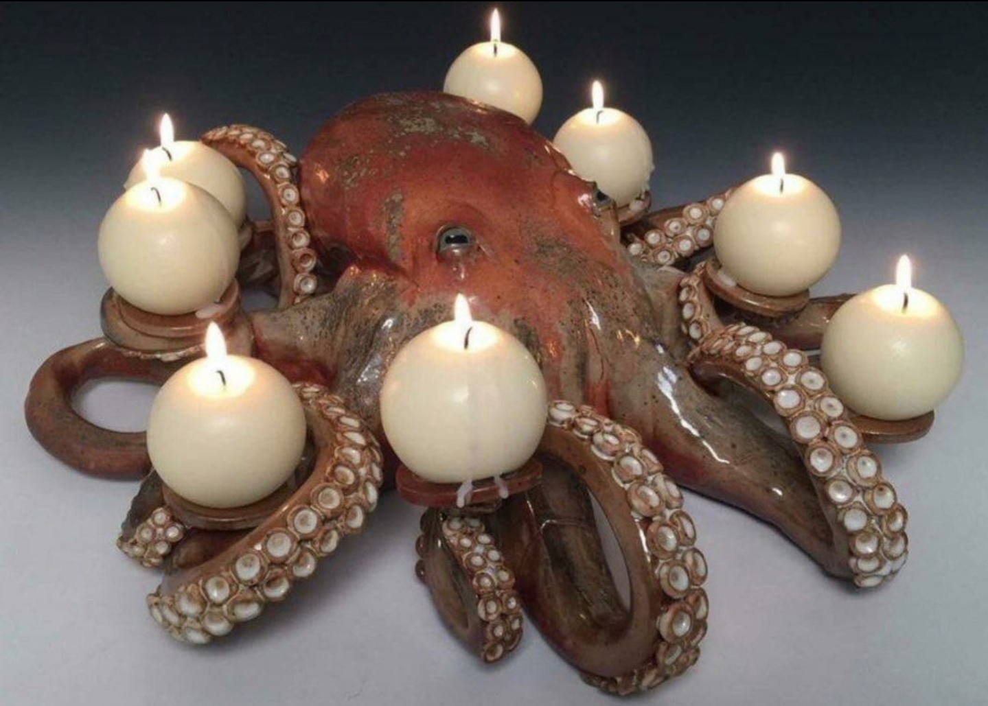 Octopus candle holder r/ATBGE