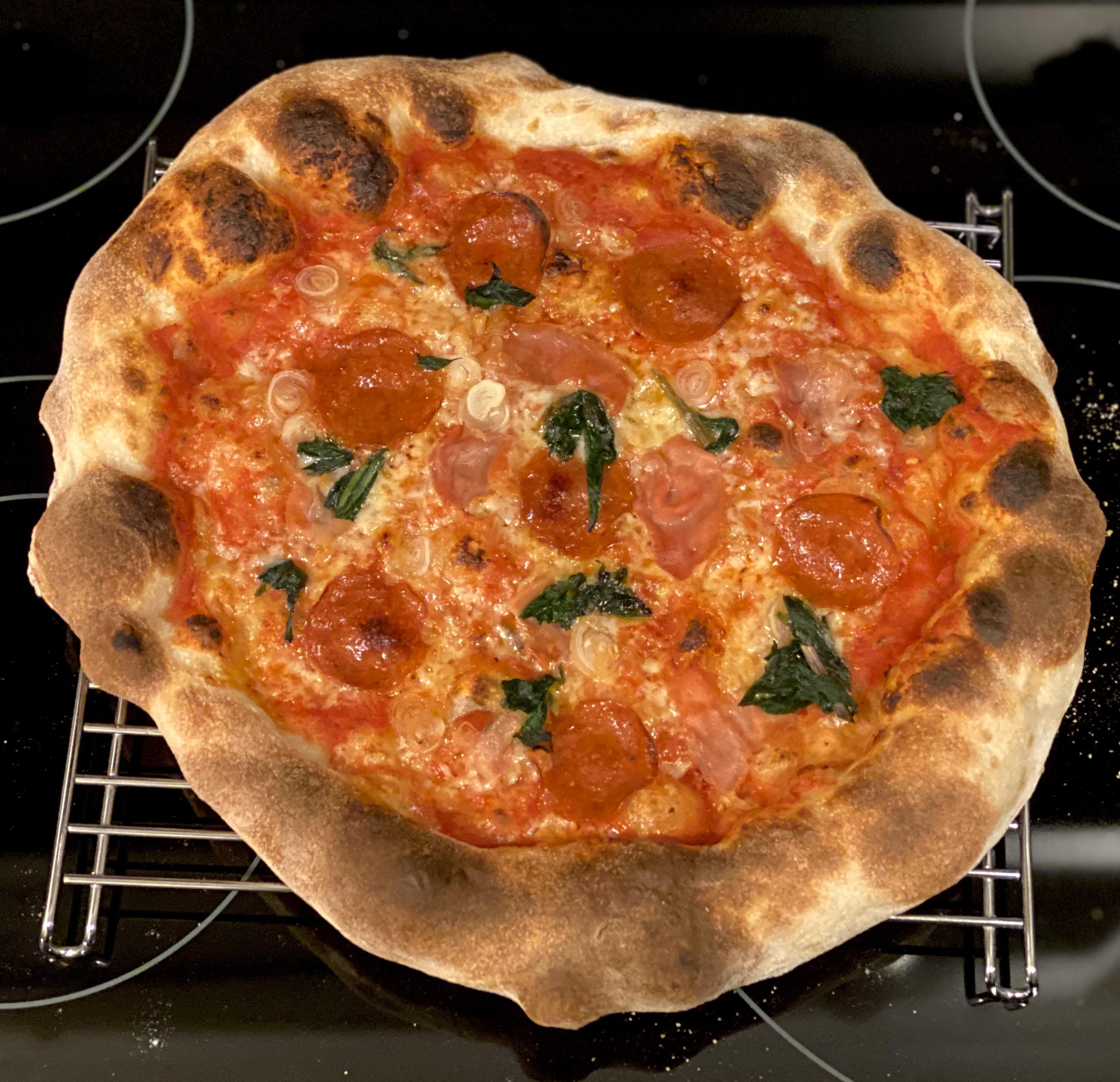 Beddia dough, pizza steel 🤘 r/Pizza