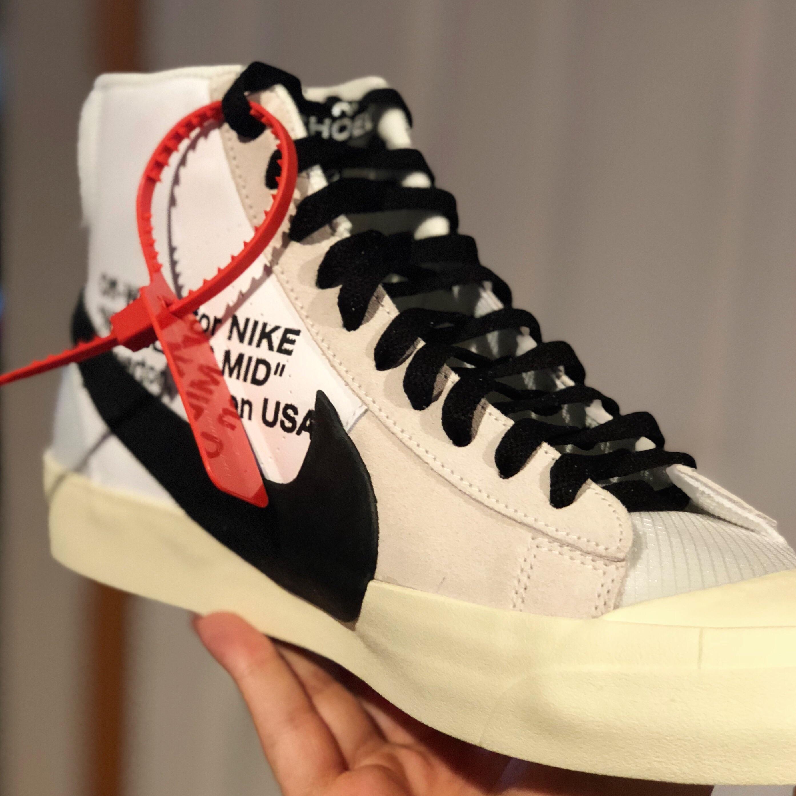 [OffWhite] Black Laces r/Sneakers