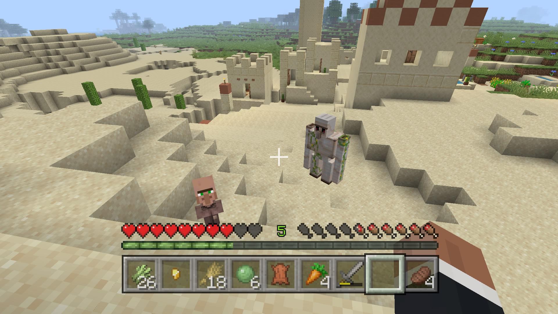 Iron golums will give baby villagers flowers r/Minecraft