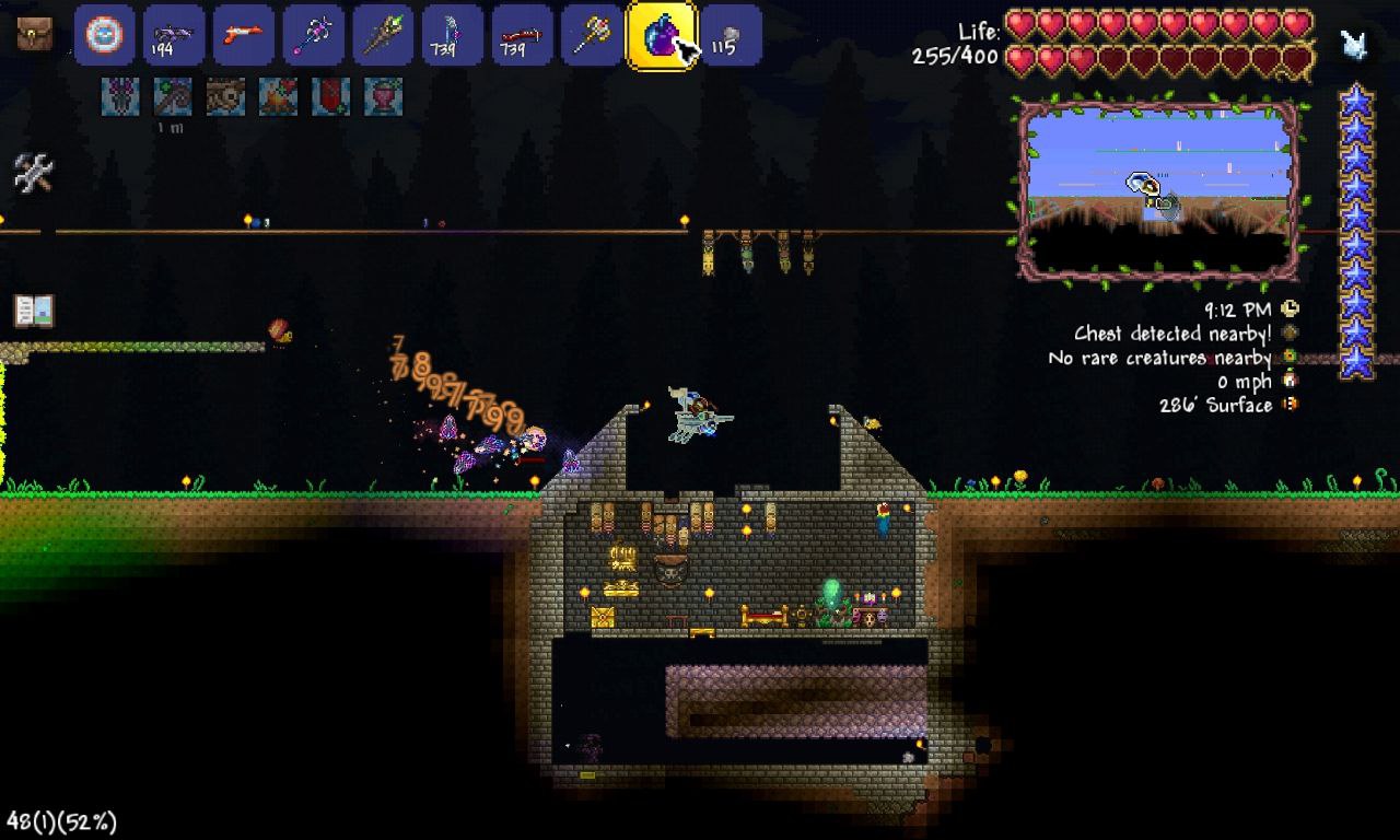 Was in the process of making hallowed farm to get blessed apple...guess